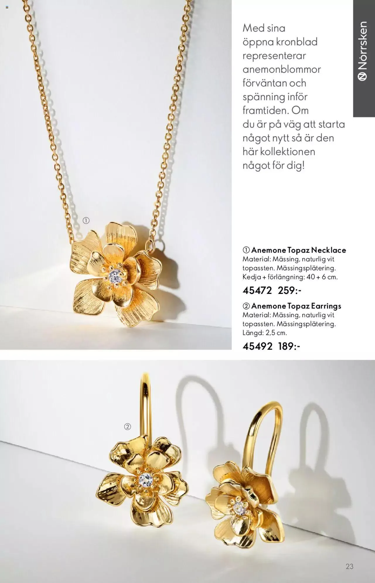 Oriflame - Norrsken Summer Collection från 17 maj till 25 oktober 2023 - Reklamblad sidor 23