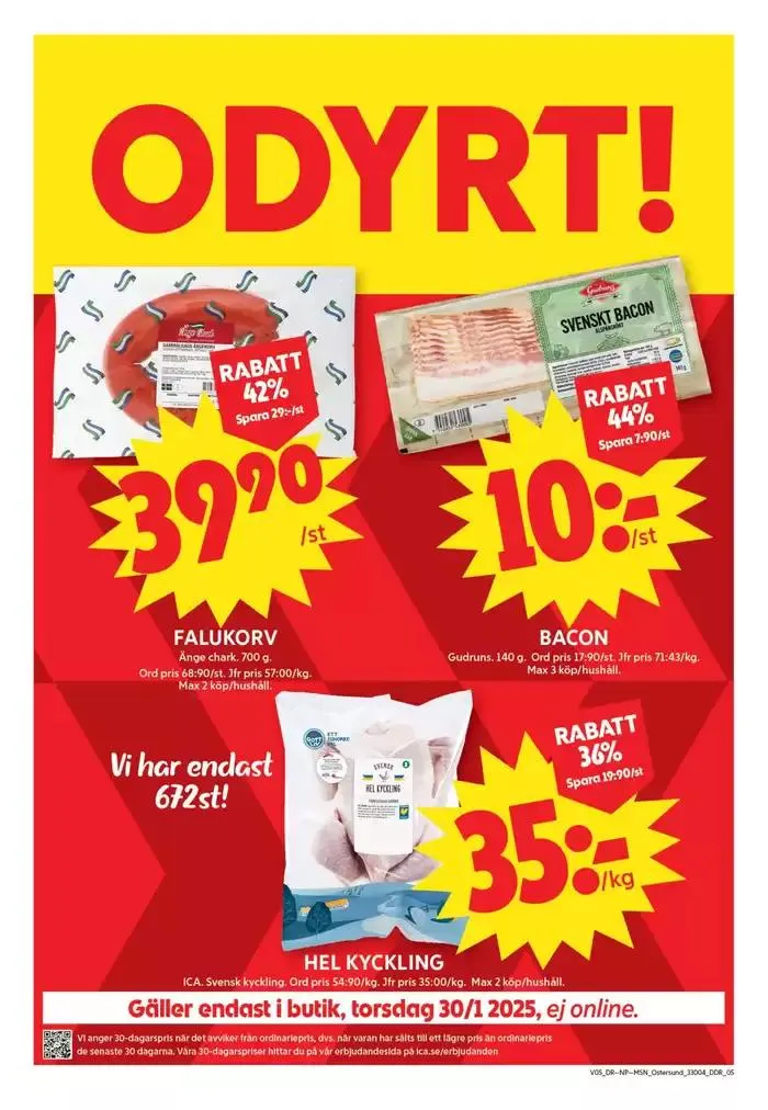 ICA Maxi Erbjudanden från 27 januari till 2 februari 2025 - Reklamblad sidor 5