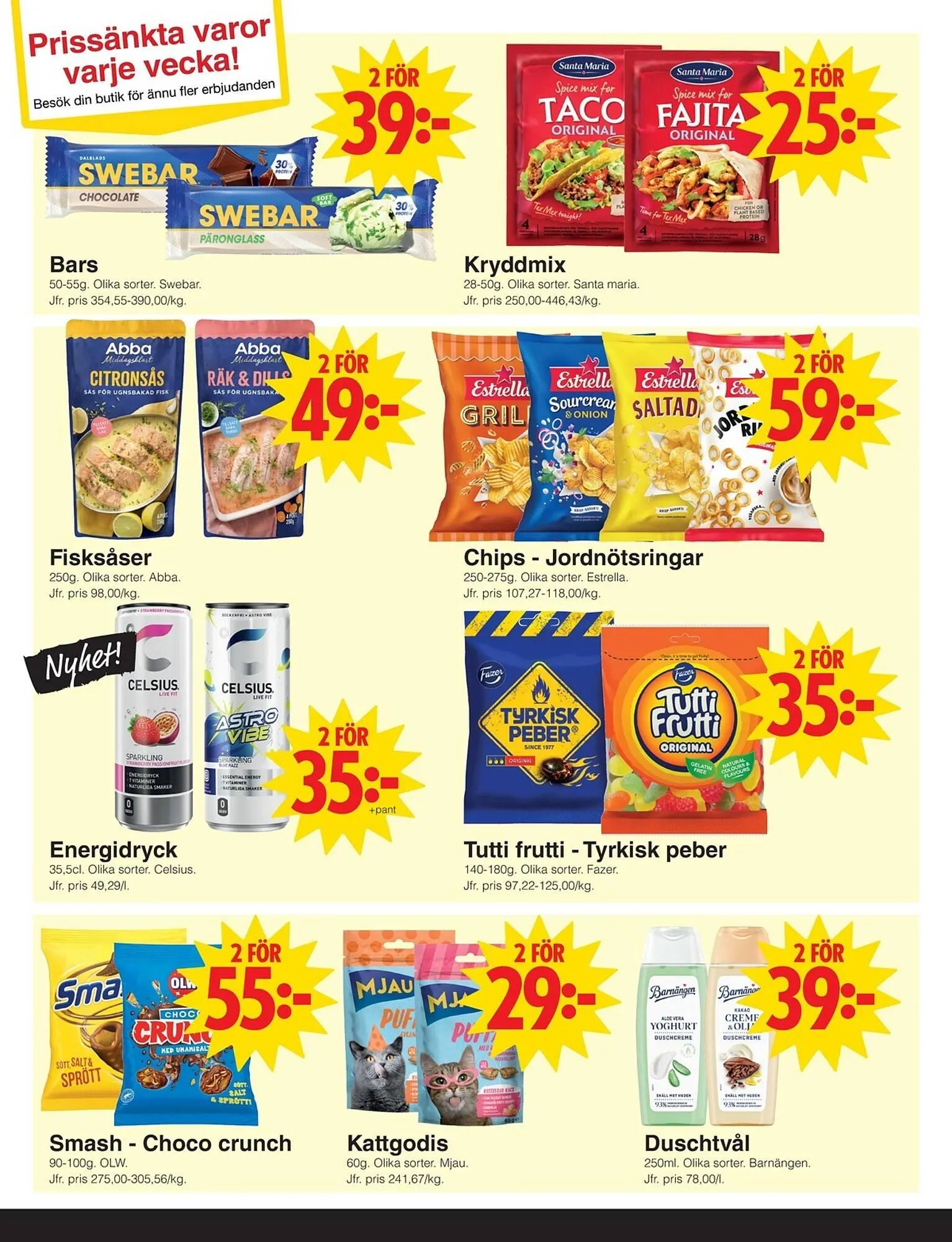 Matöppet reklamblad från 2 februari till 8 februari 2026 - Reklamblad sidor 3