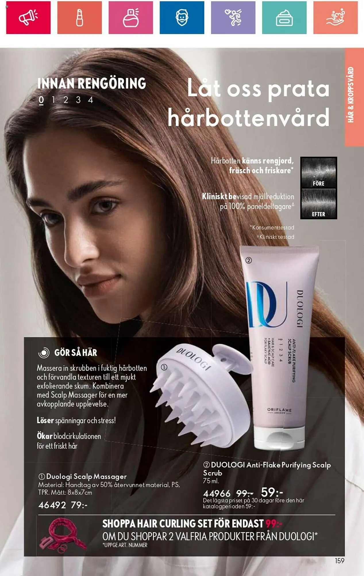 Oriflame reklamblad från 3 oktober till 23 oktober 2024 - Reklamblad sidor 159
