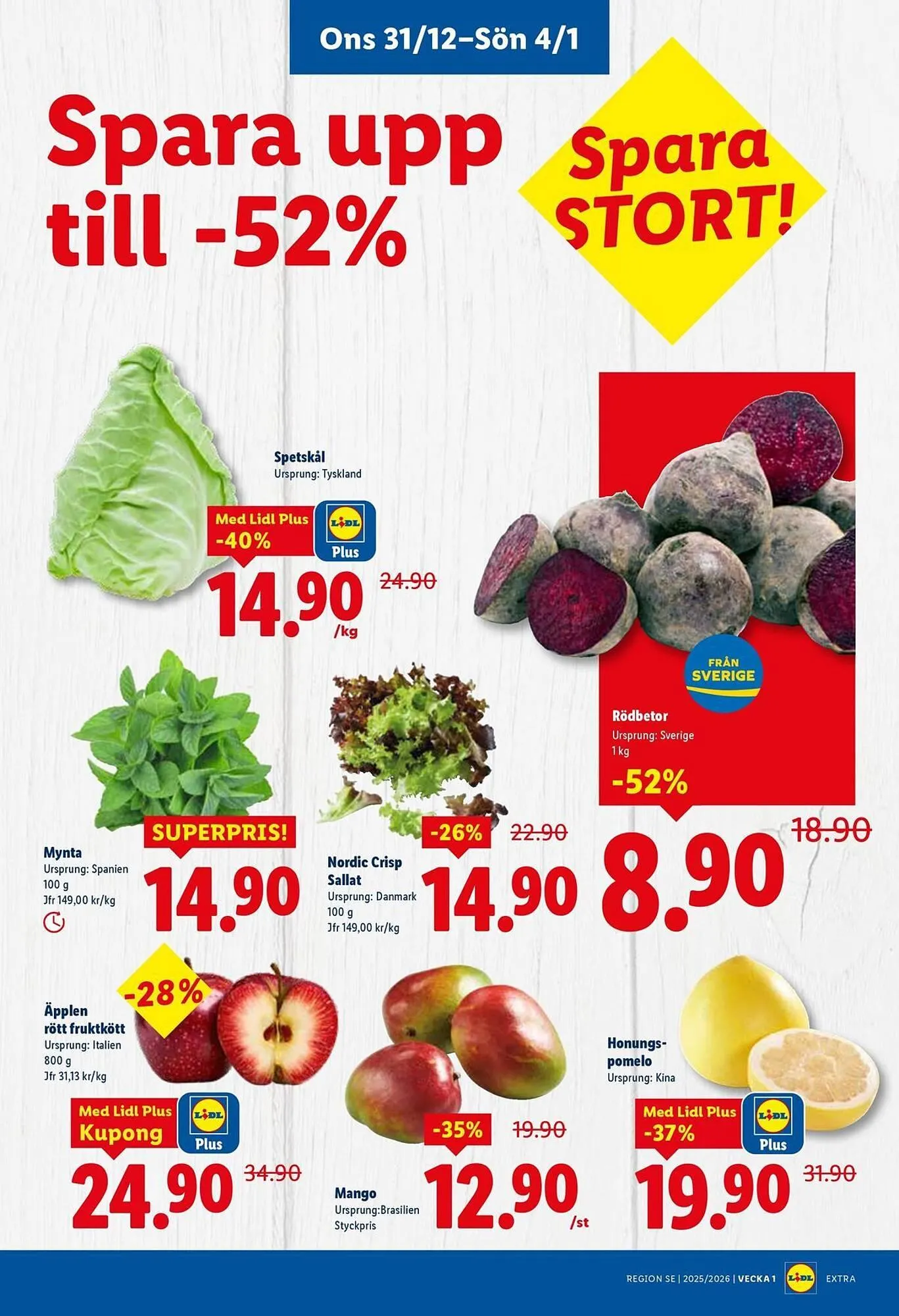 Lidl reklamblad från 29 december till 4 januari 2026 - Reklamblad sidor 27