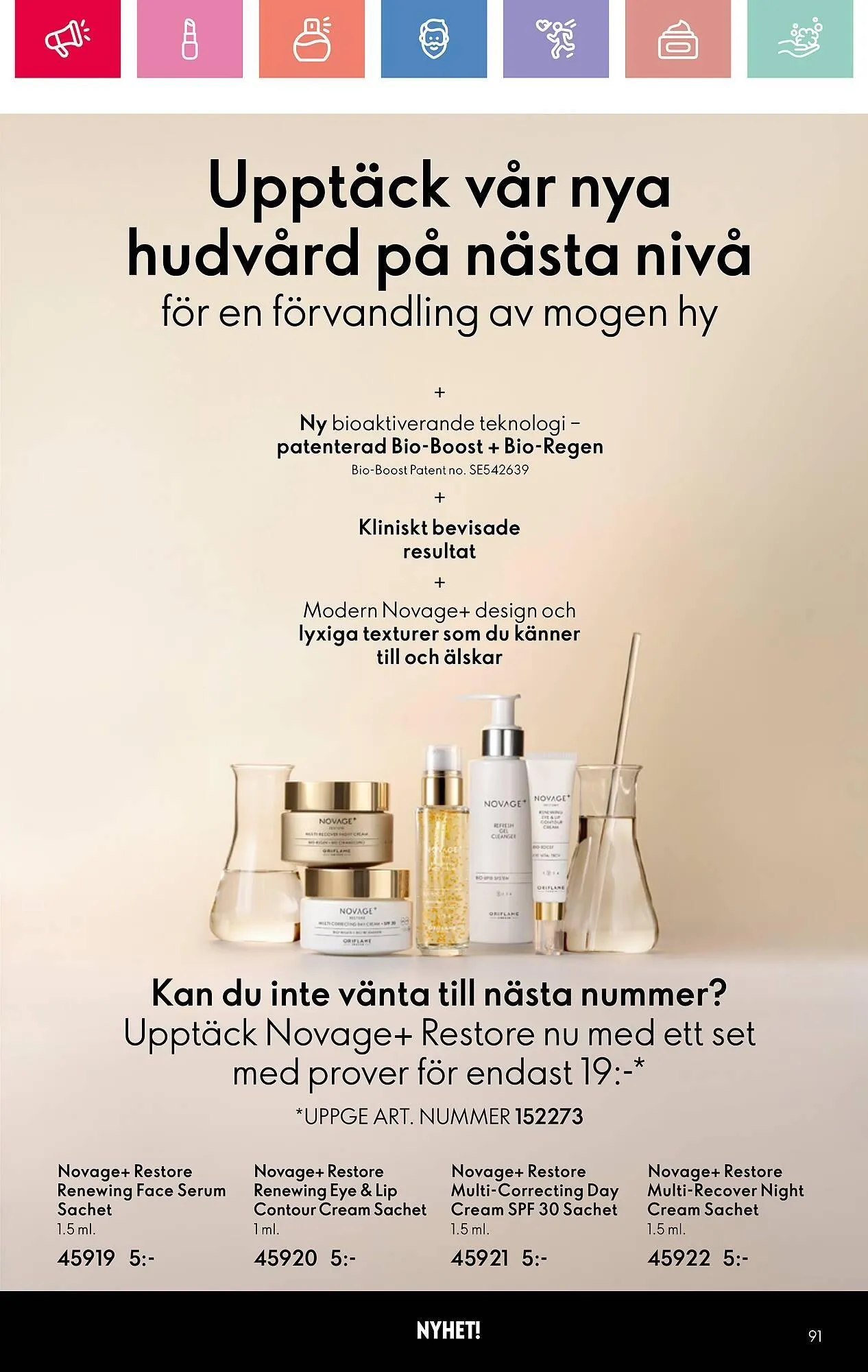 Oriflame reklamblad från 26 januari till 15 februari 2025 - Reklamblad sidor 91