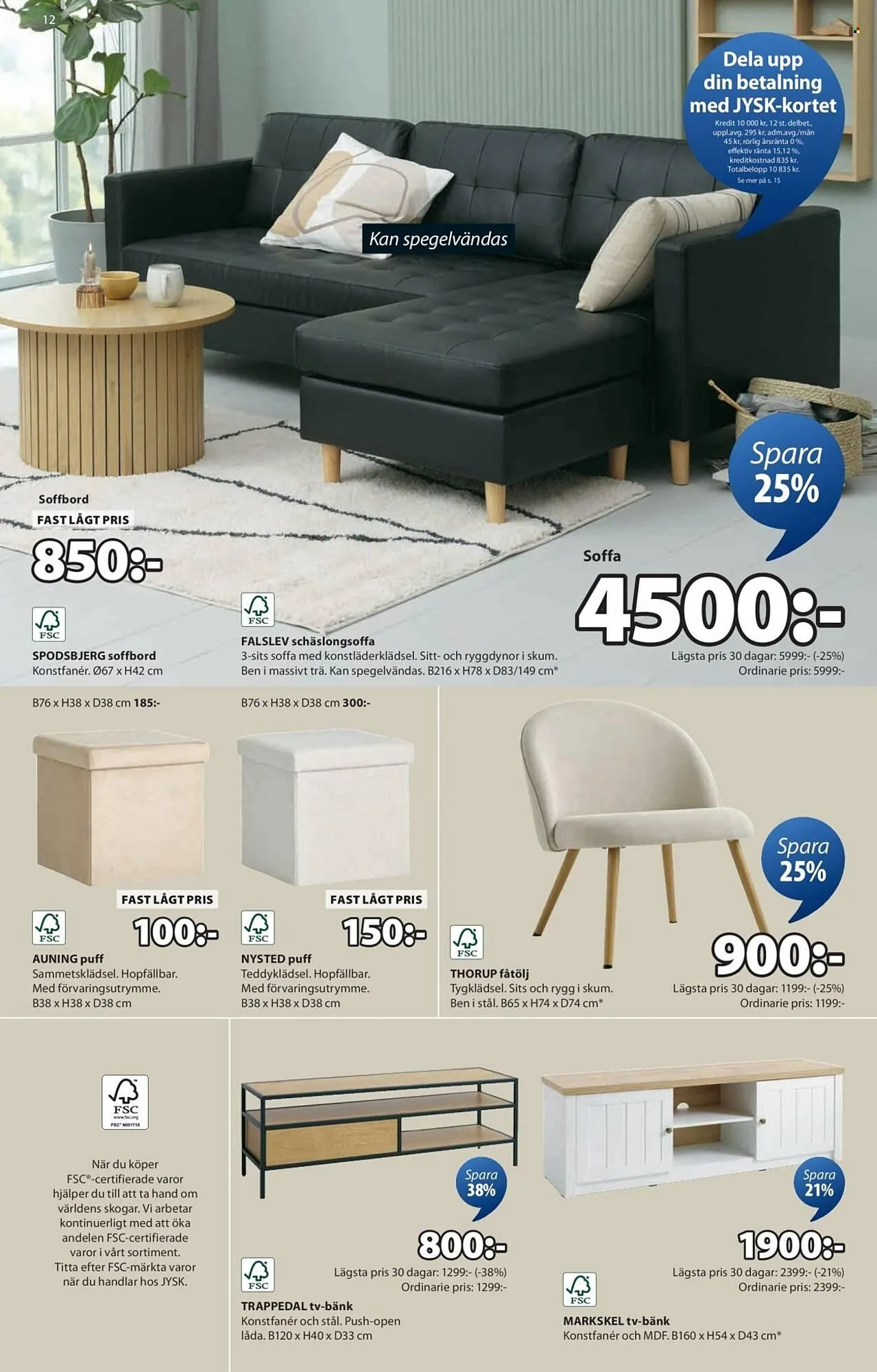 JYSK reklamblad från 18 augusti till 31 augusti 2025 - Reklamblad sidor 12