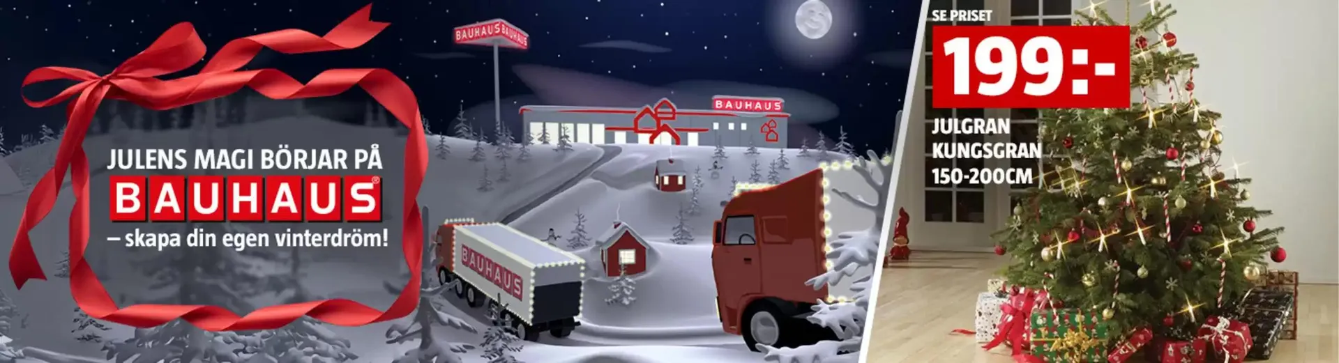 Julens magi börjar på Bauhaus! - 1
