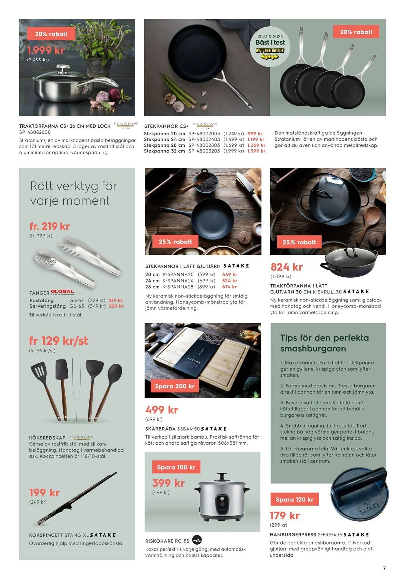 Electrolux Home reklamblad från 21 april till 12 maj 2026 - Reklamblad sidor 7