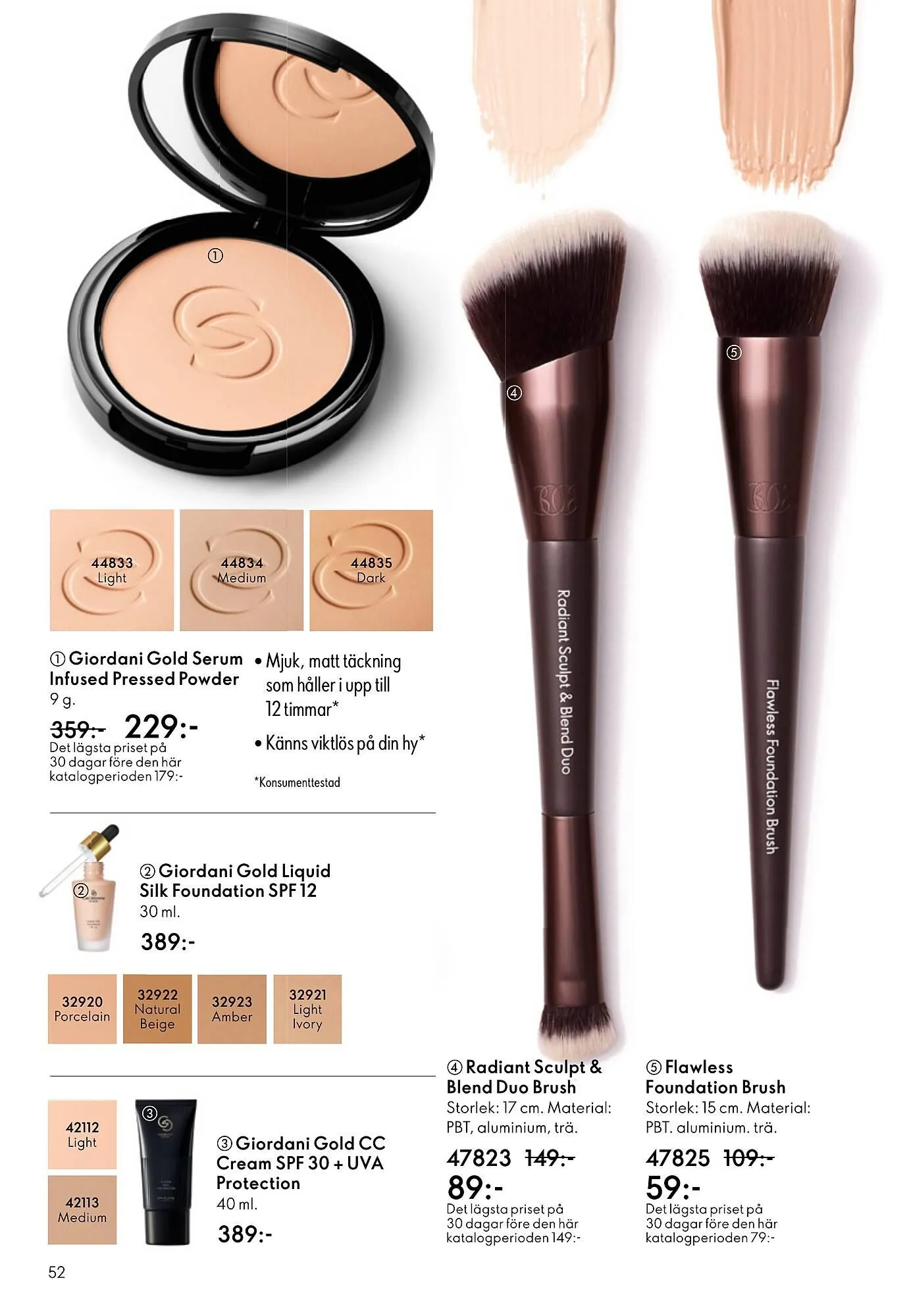 Oriflame reklamblad från 14 september till 7 oktober 2025 - Reklamblad sidor 52