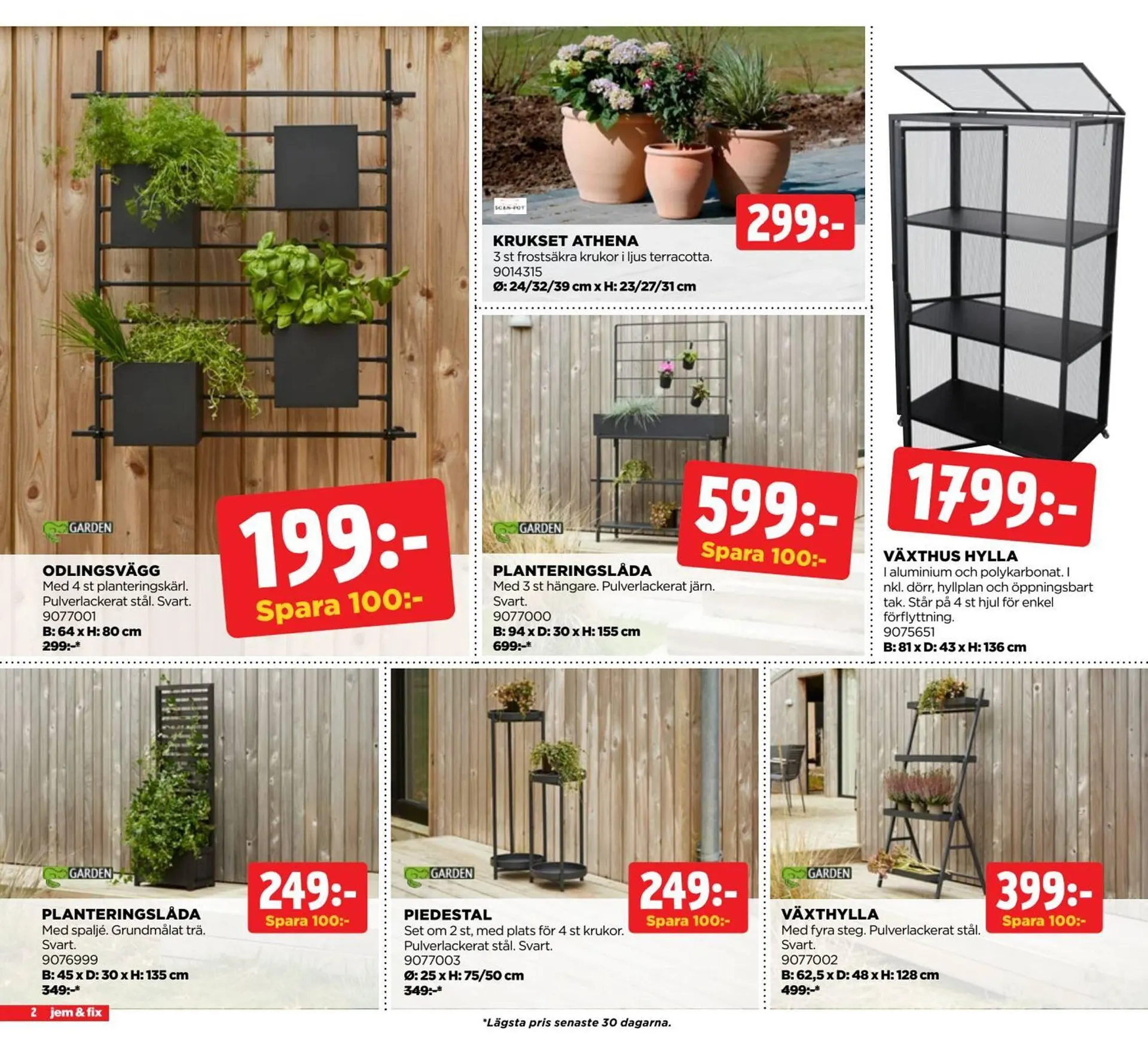 Jem&Fix reklamblad från 16 mars till 30 mars 2026 - Reklamblad sidor 2