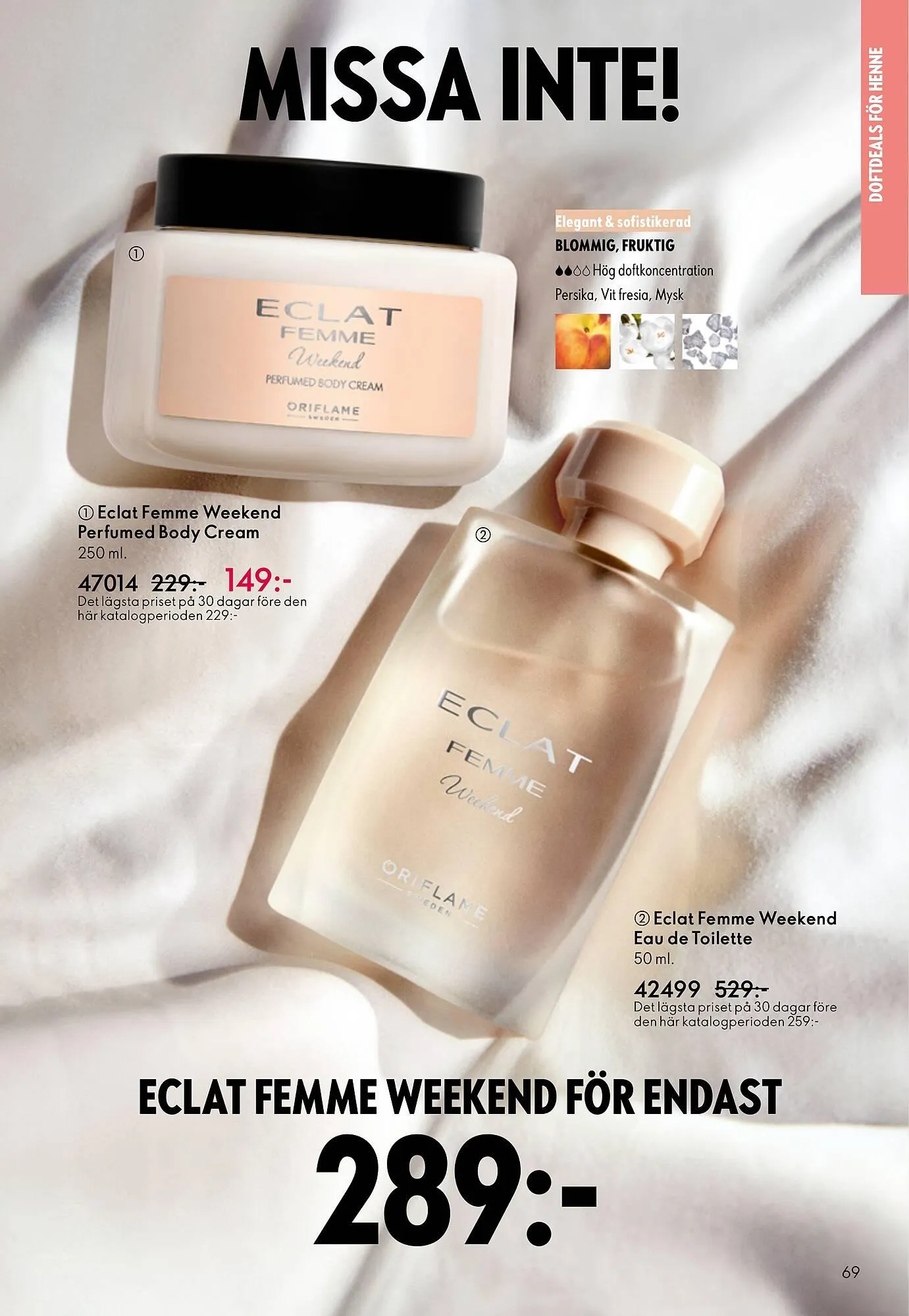 Oriflame reklamblad från 29 oktober till 18 november 2025 - Reklamblad sidor 69