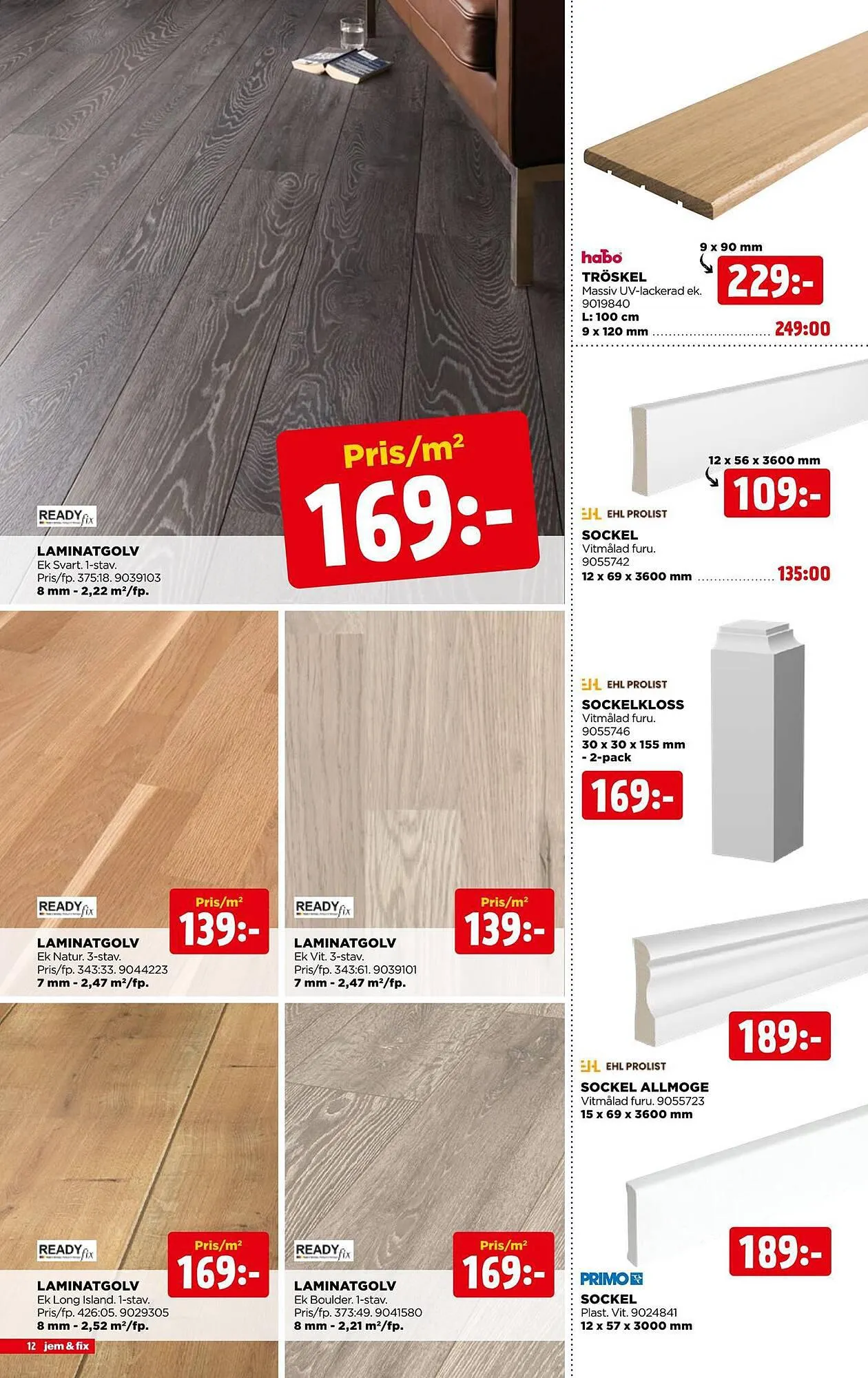 Jem&Fix reklamblad från 23 juli till 30 juli 2023 - Reklamblad sidor 12