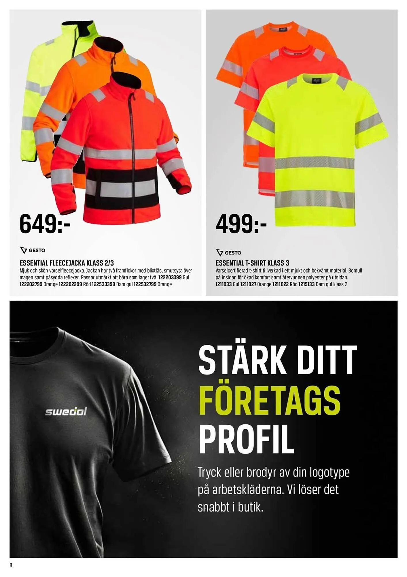 Swedol reklamblad från 2 april till 30 april 2025 - Reklamblad sidor 8