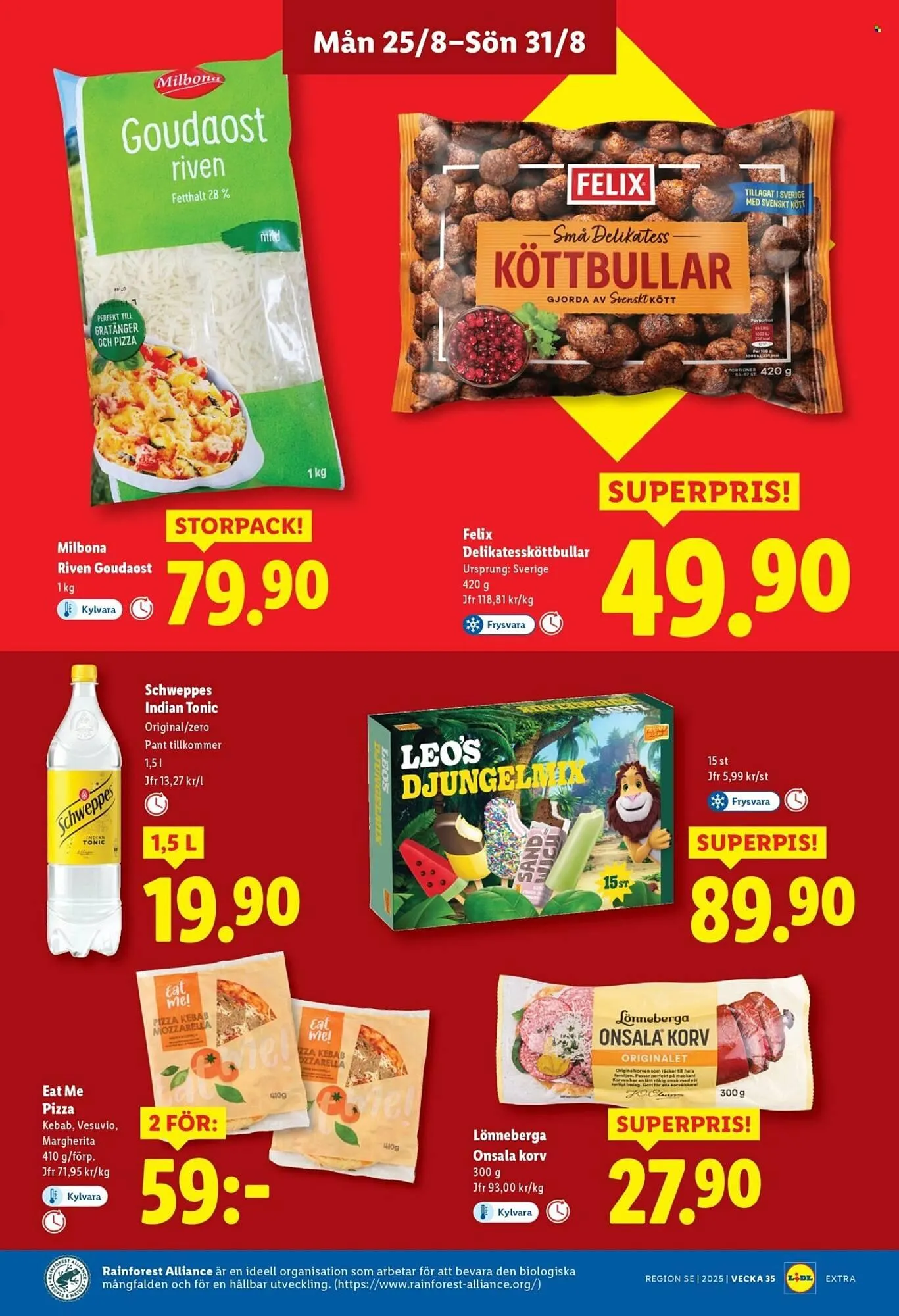 Lidl reklamblad från 25 augusti till 31 augusti 2025 - Reklamblad sidor 8