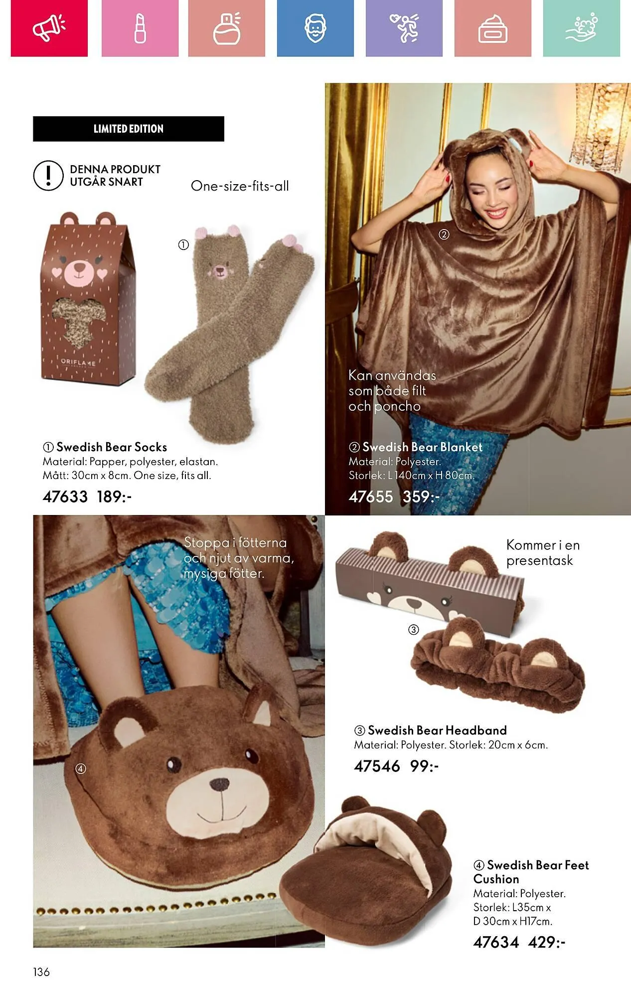Oriflame reklamblad från 26 januari till 15 februari 2025 - Reklamblad sidor 136