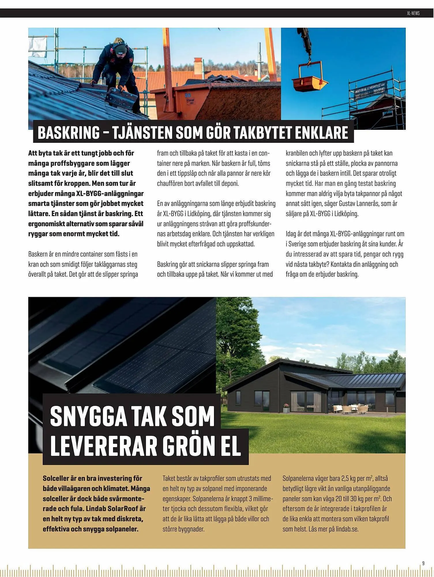 XL-Bygg reklamblad från 11 augusti till 11 september 2023 - Reklamblad sidor 9