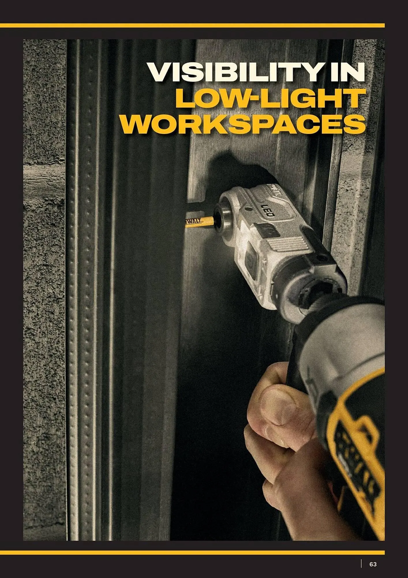 Dewalt reklamblad från 9 maj till 31 augusti 2025 - Reklamblad sidor 63