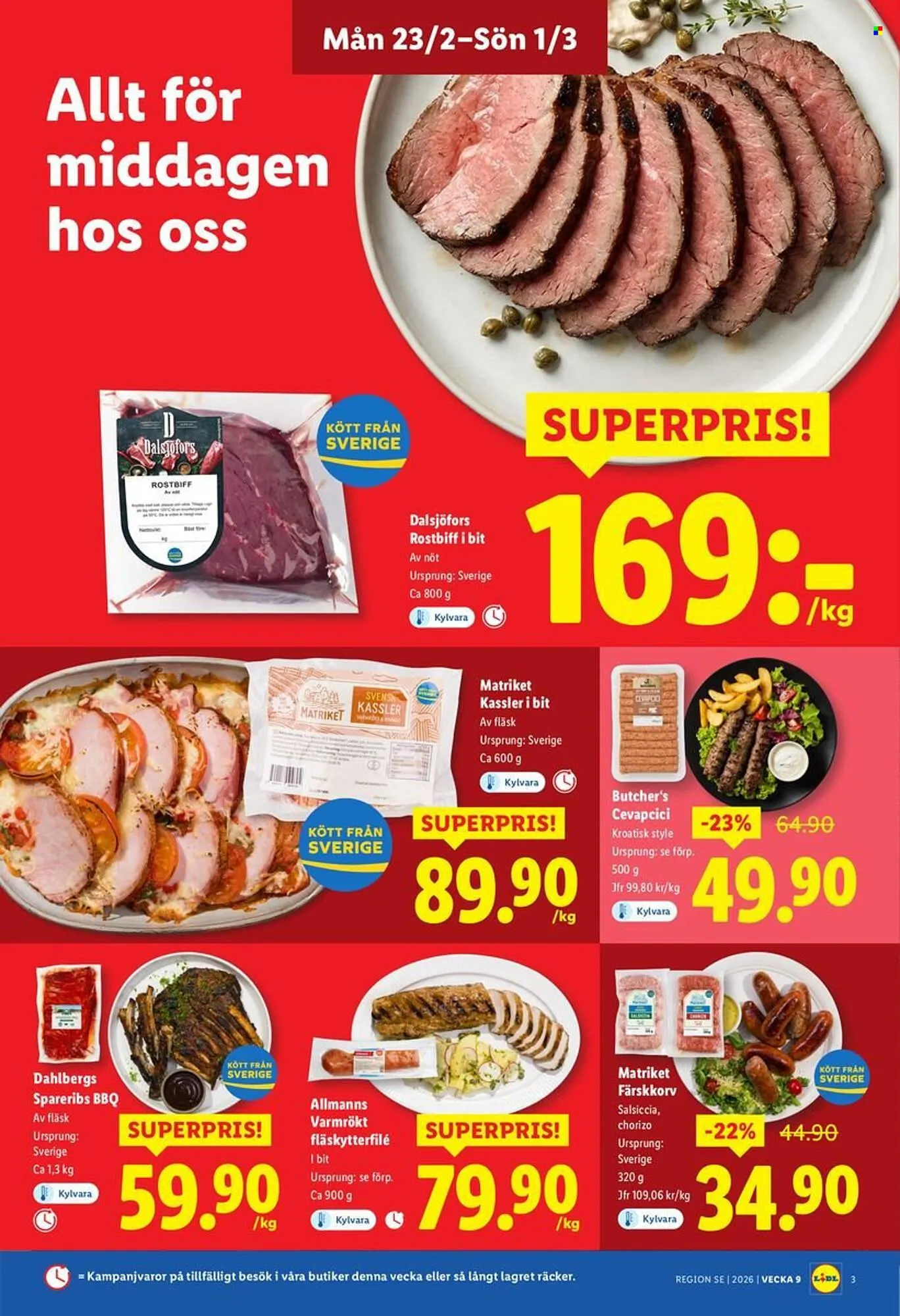 Lidl reklamblad från 23 februari till 1 mars 2026 - Reklamblad sidor 3