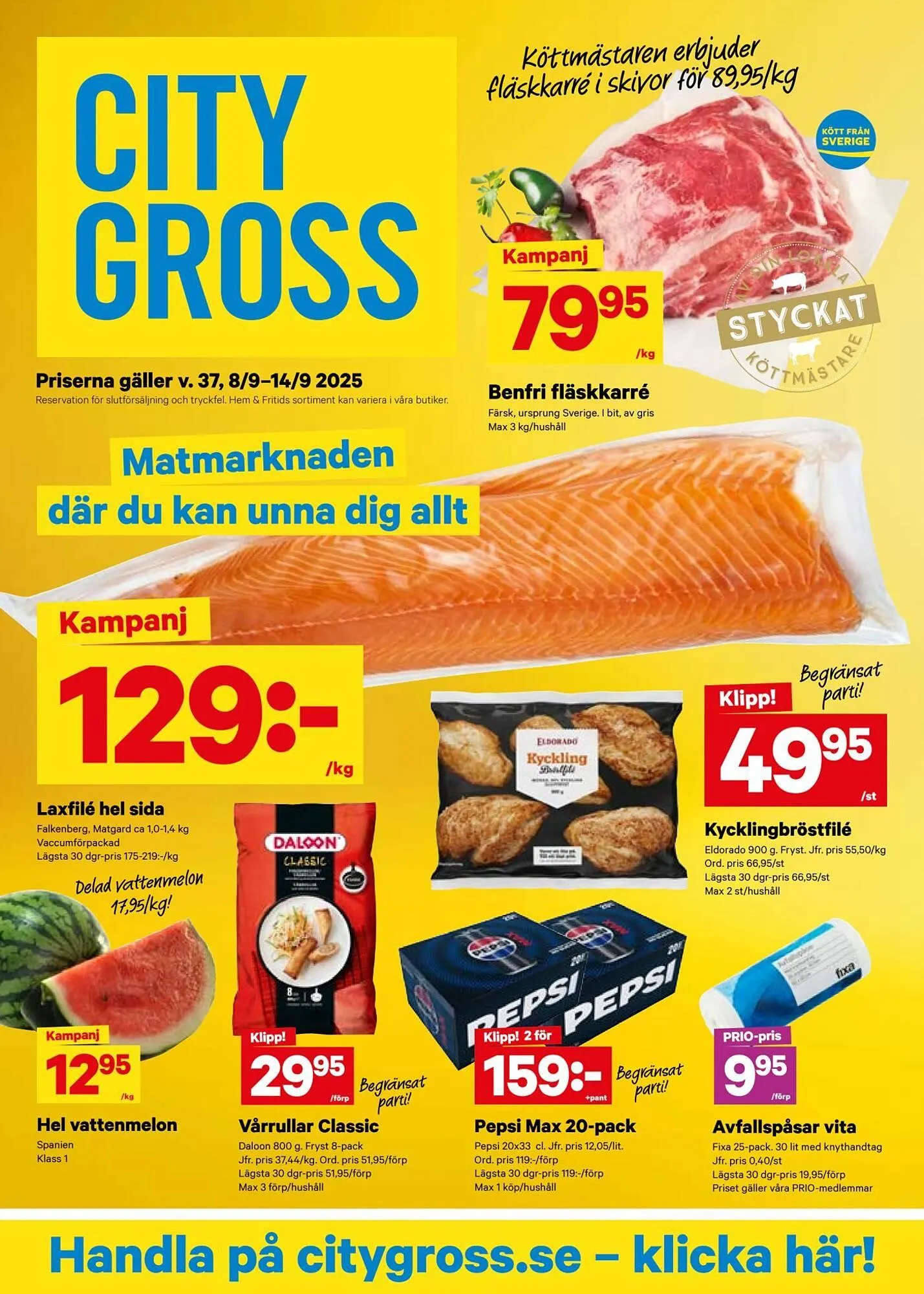 City Gross reklamblad - 1