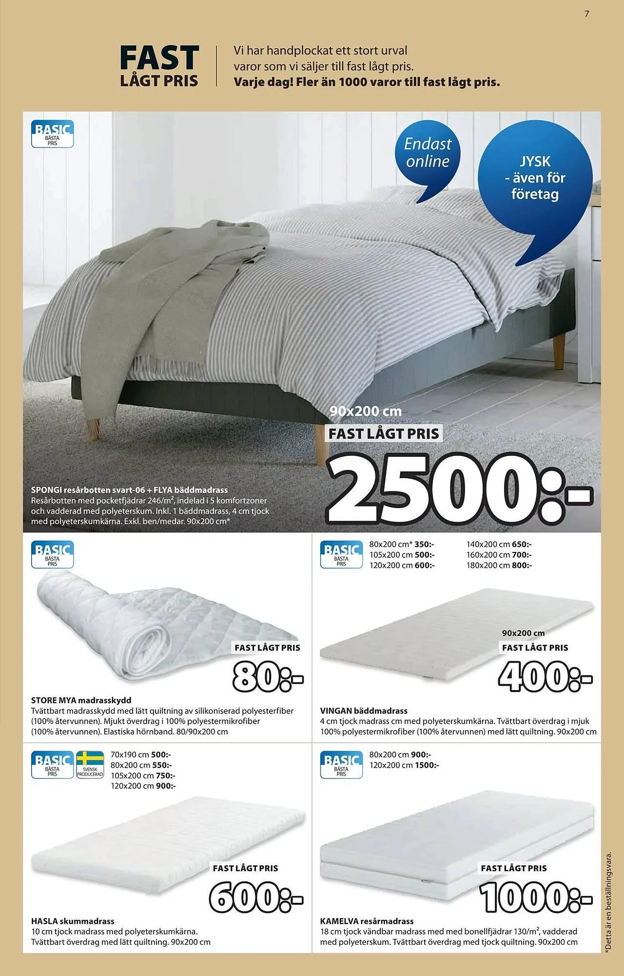 JYSK reklamblad från 2 februari till 2 mars 2026 - Reklamblad sidor 7