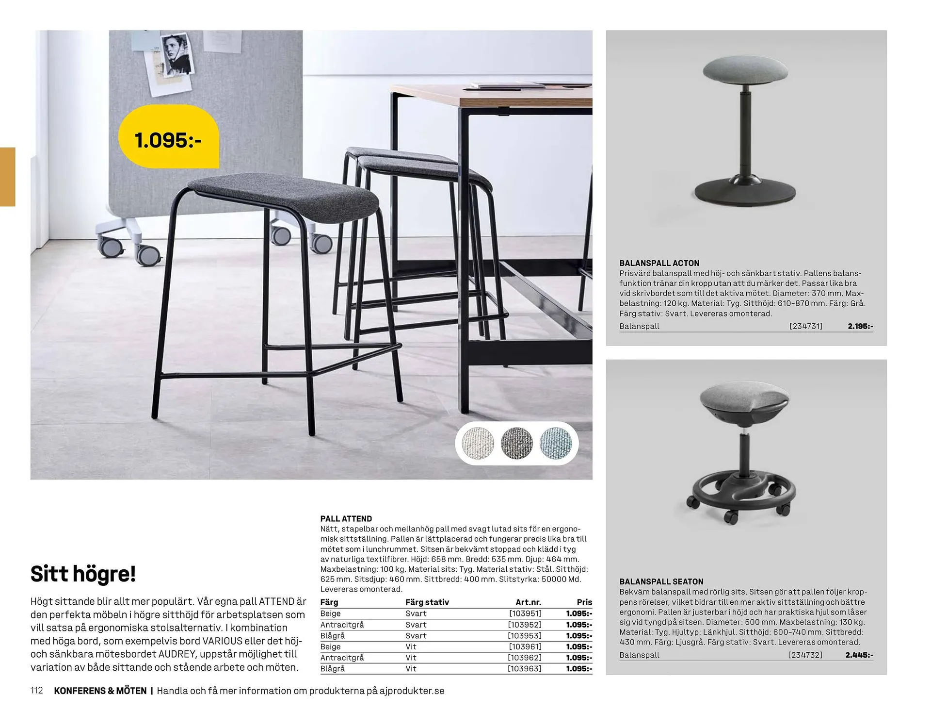 AJ Produkter reklamblad från 1 januari till 31 december 2025 - Reklamblad sidor 112