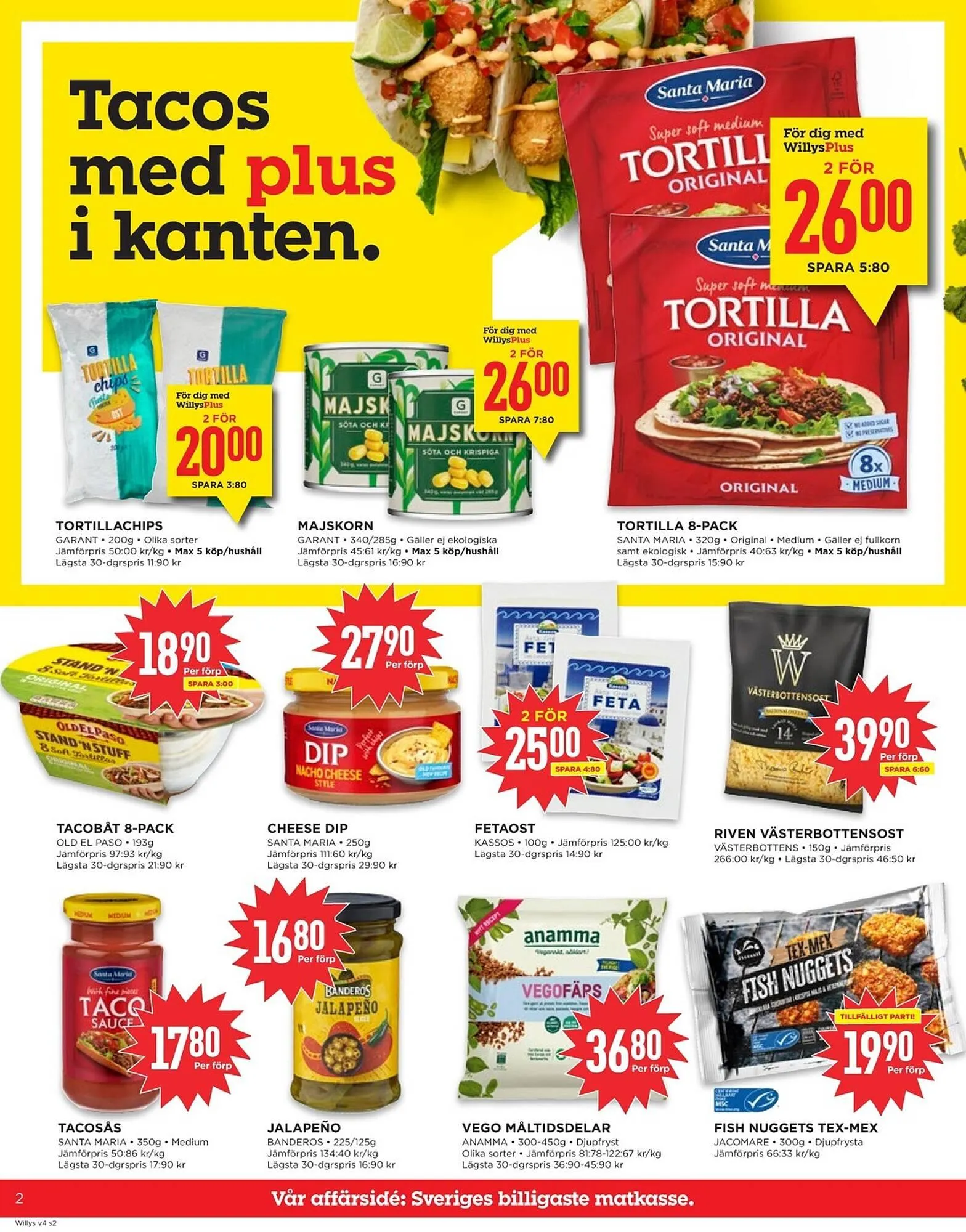 Willys reklamblad från 19 januari till 25 januari 2026 - Reklamblad sidor 2