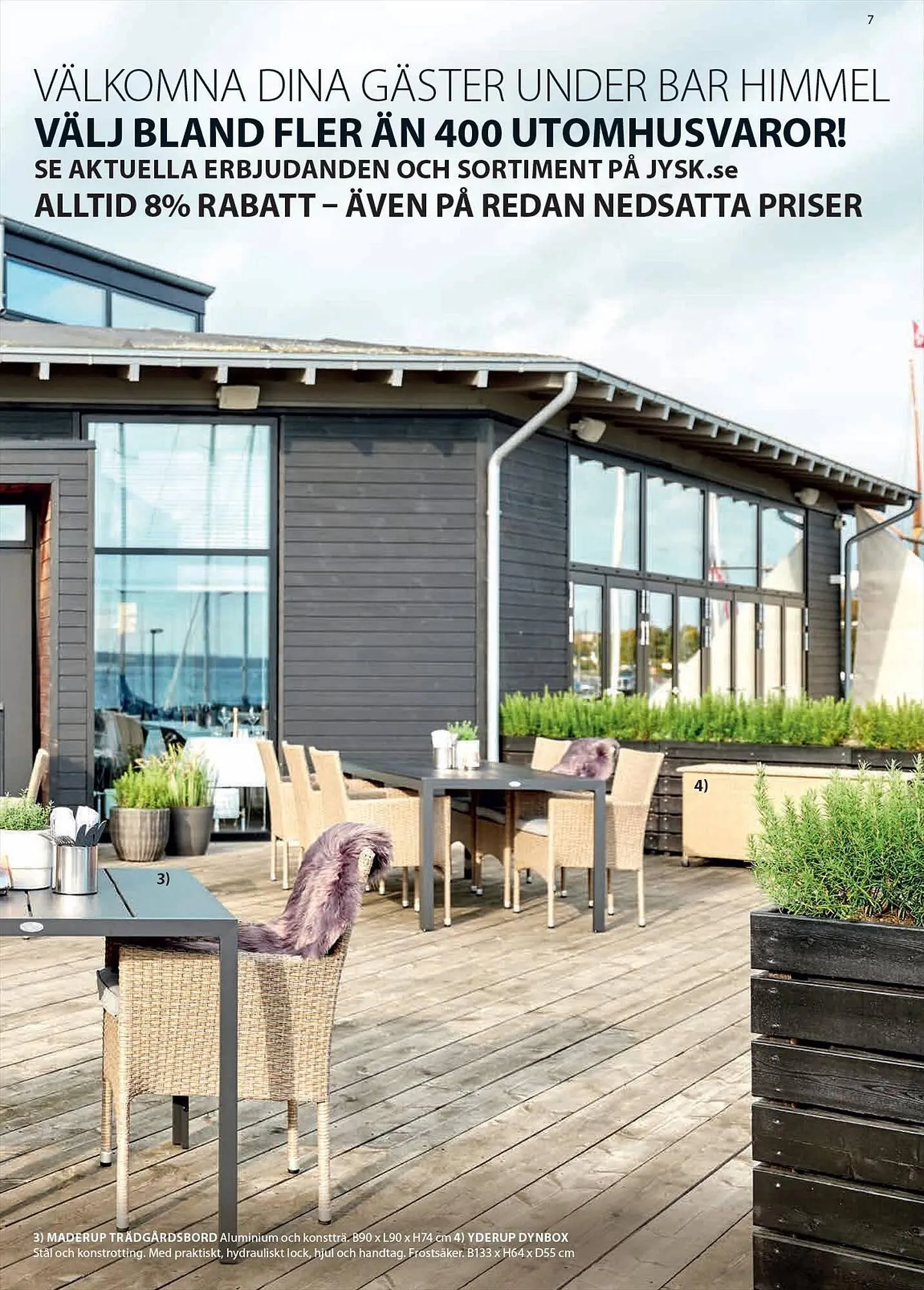 JYSK reklamblad från 7 mars till 31 december 2023 - Reklamblad sidor 7