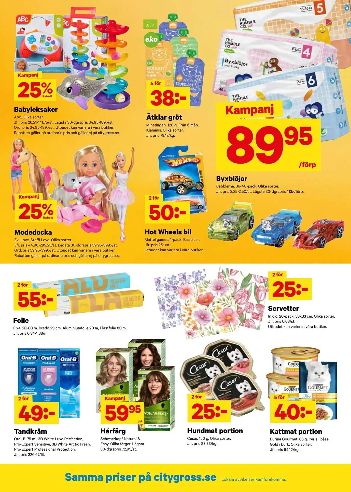 City Gross reklamblad från 4 maj till 11 maj 2026 - Reklamblad sidor 9