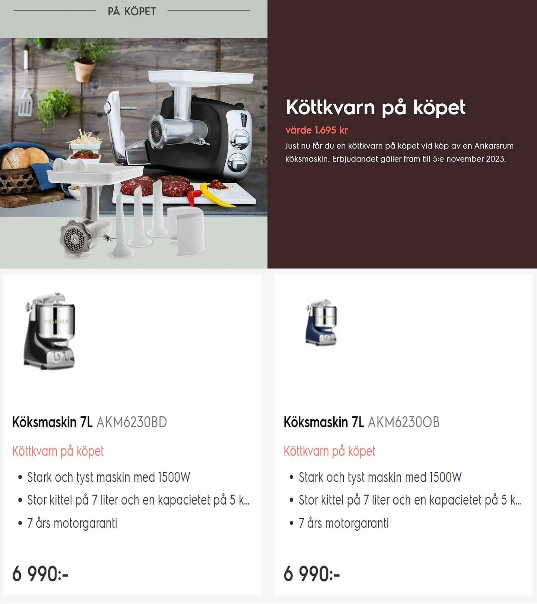 Electrolux Home reklamblad från 3 oktober till 5 november 2023 - Reklamblad sidor 8