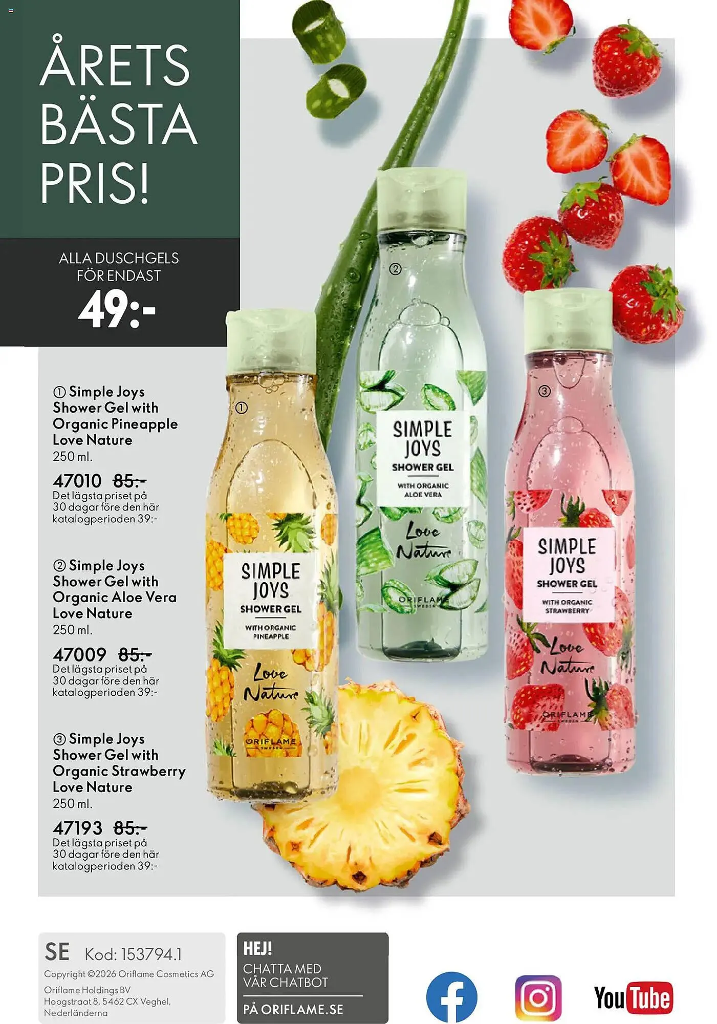 Oriflame reklamblad från 22 april till 12 maj 2026 - Reklamblad sidor 148