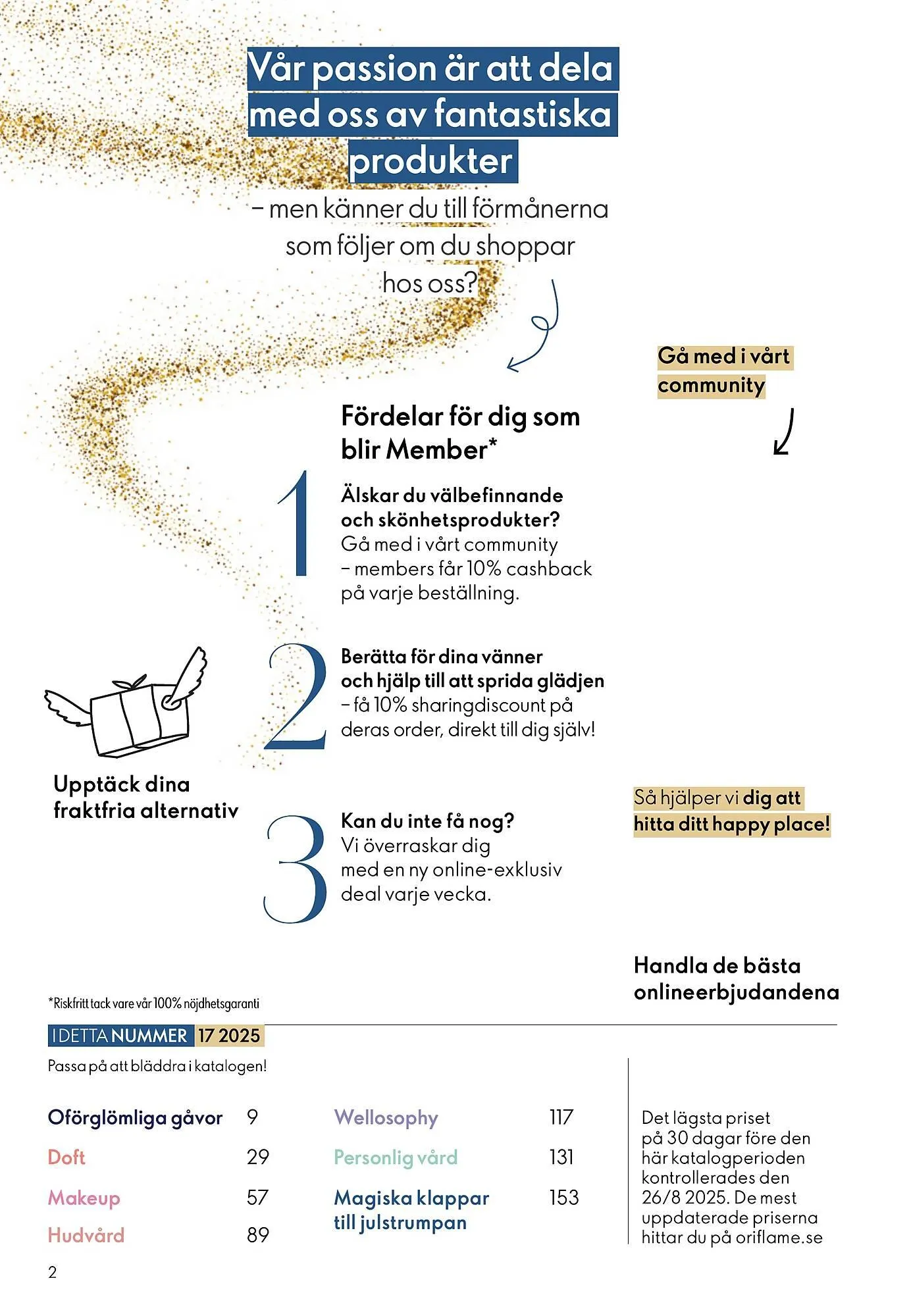 Oriflame reklamblad från 10 december till 31 december 2025 - Reklamblad sidor 2