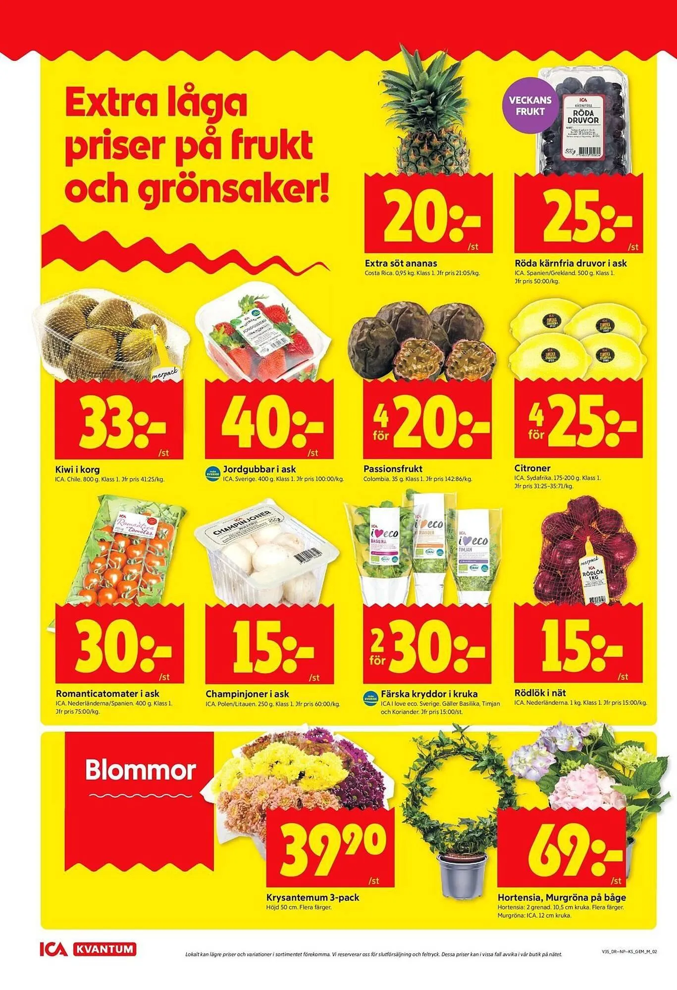 ICA Kvantum reklamblad från 25 augusti till 31 augusti 2025 - Reklamblad sidor 2