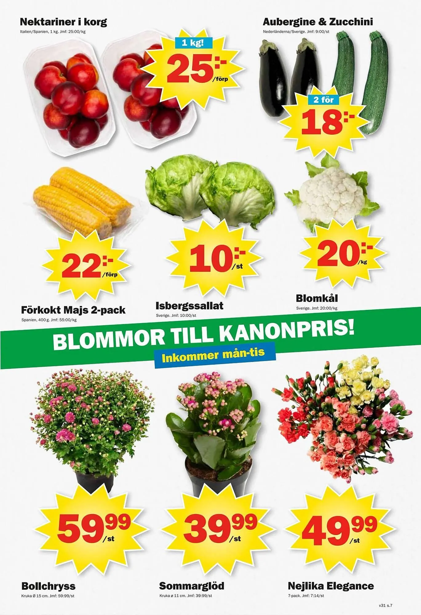 Pekås reklamblad från 28 juli till 3 augusti 2025 - Reklamblad sidor 7