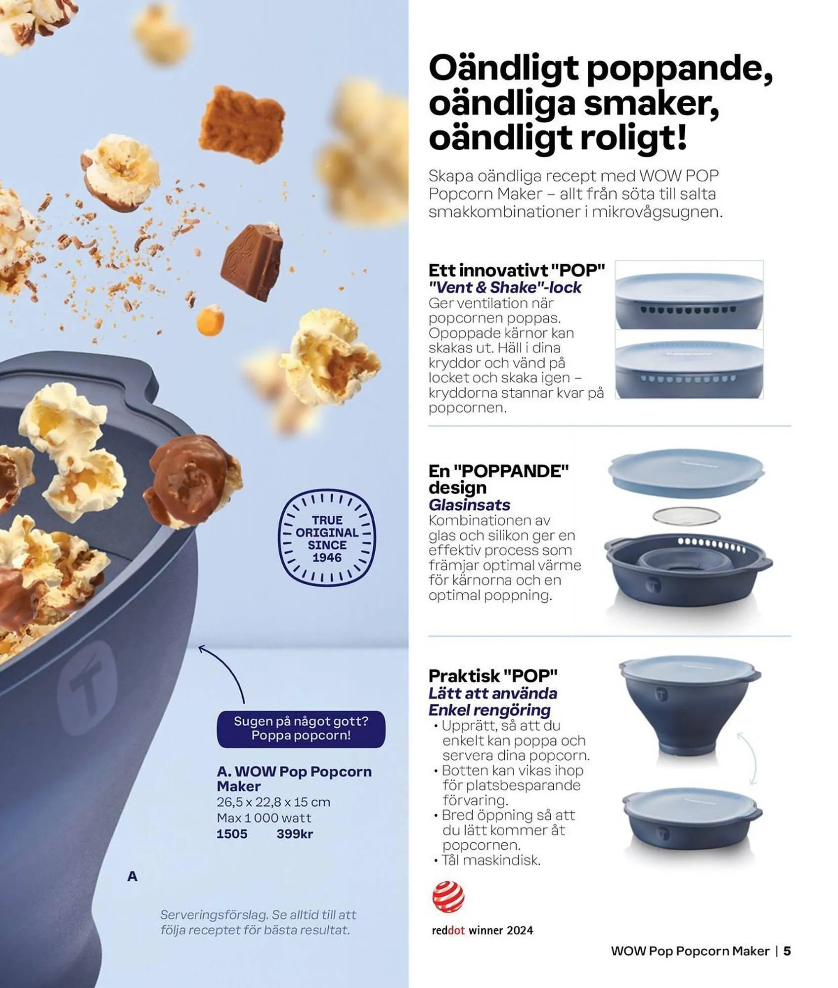 Tupperware reklamblad från 1 oktober till 31 mars 2025 - Reklamblad sidor 5