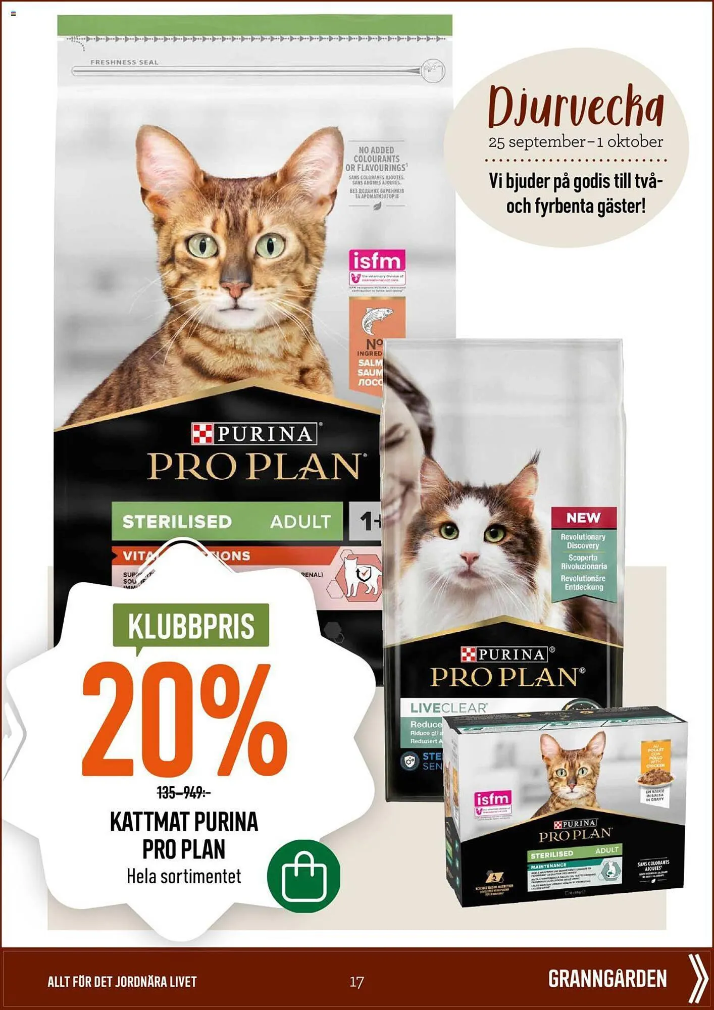 Granngården reklamblad från 22 september till 1 oktober 2023 - Reklamblad sidor 17