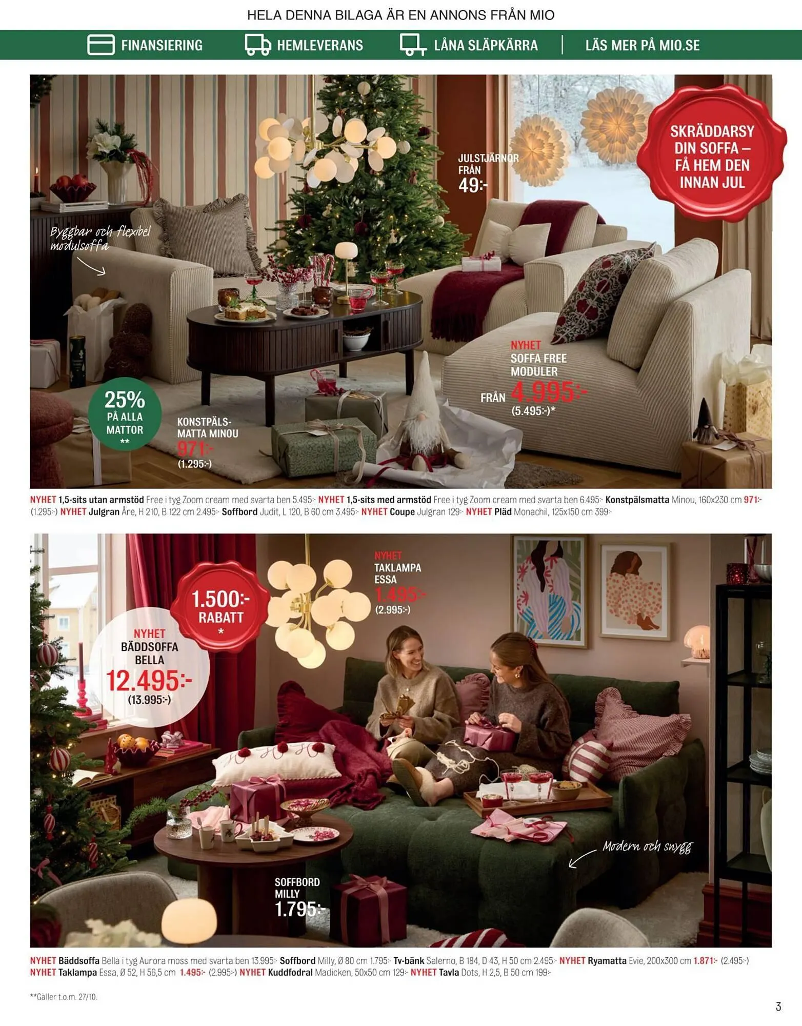 Mio reklamblad från 14 oktober till 10 november 2025 - Reklamblad sidor 3