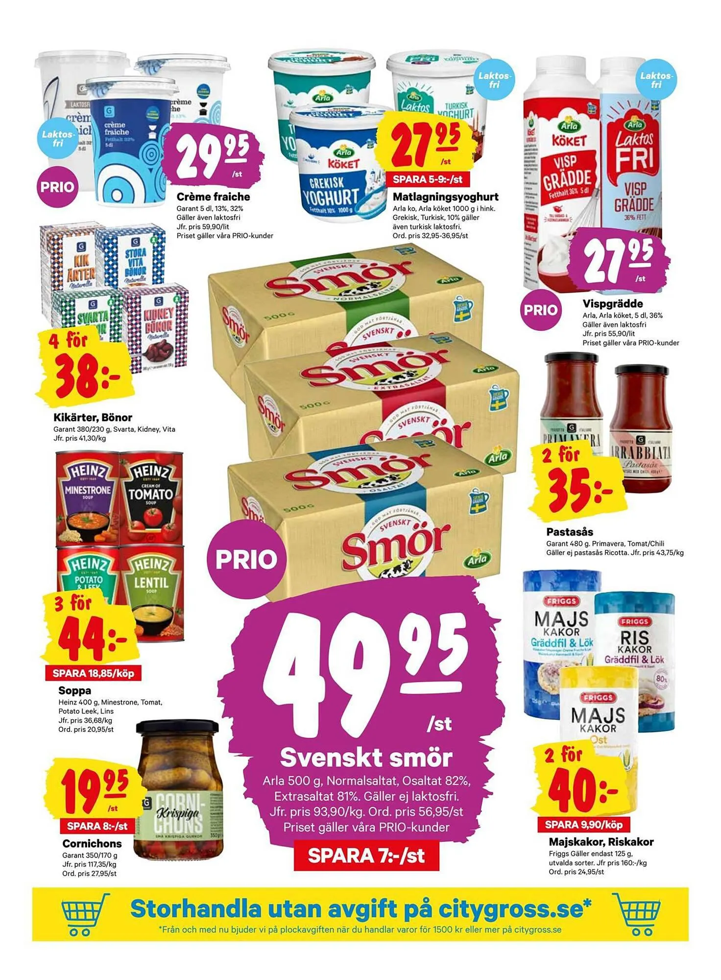 City Gross reklamblad från 1 oktober till 8 oktober 2023 - Reklamblad sidor 7