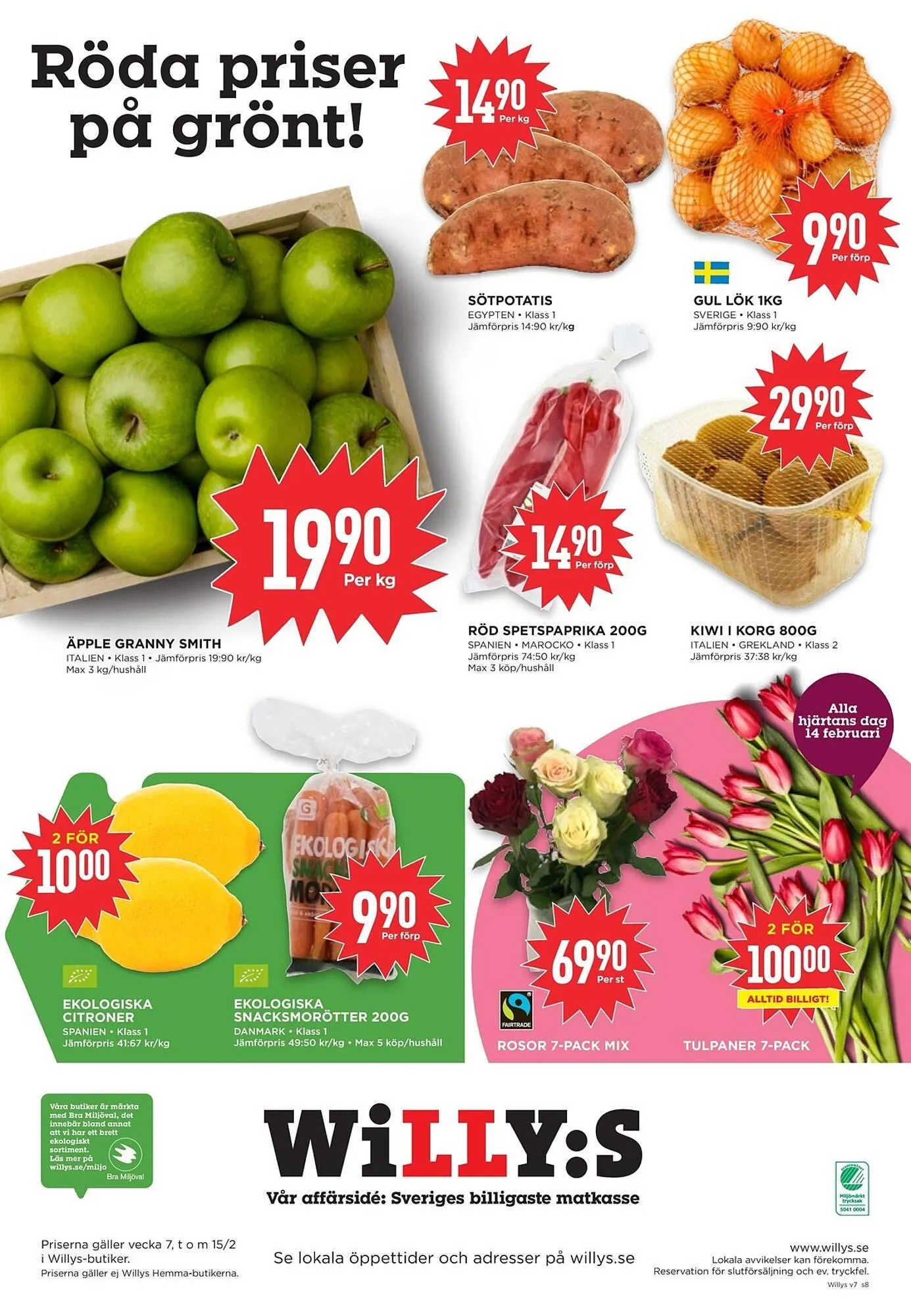 Willys reklamblad från 9 februari till 15 februari 2026 - Reklamblad sidor 8