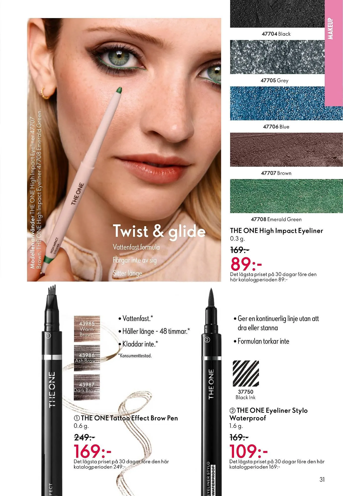 Oriflame reklamblad från 29 oktober till 18 november 2025 - Reklamblad sidor 31