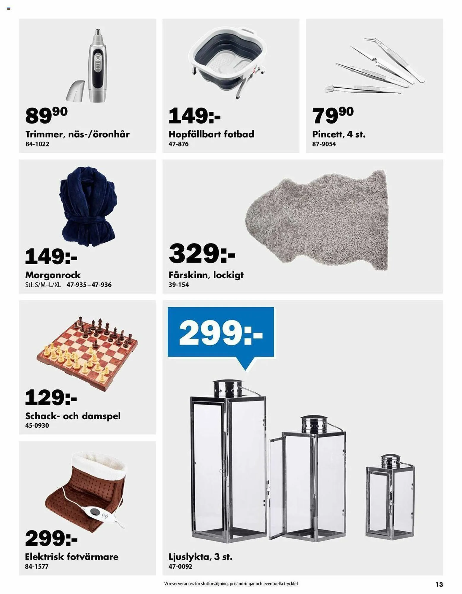 Biltema reklamblad från 24 november till 24 december 2023 - Reklamblad sidor 13