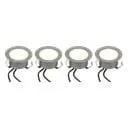 Decklights 4-pk 24 V Ø70 mm 4x37 lm