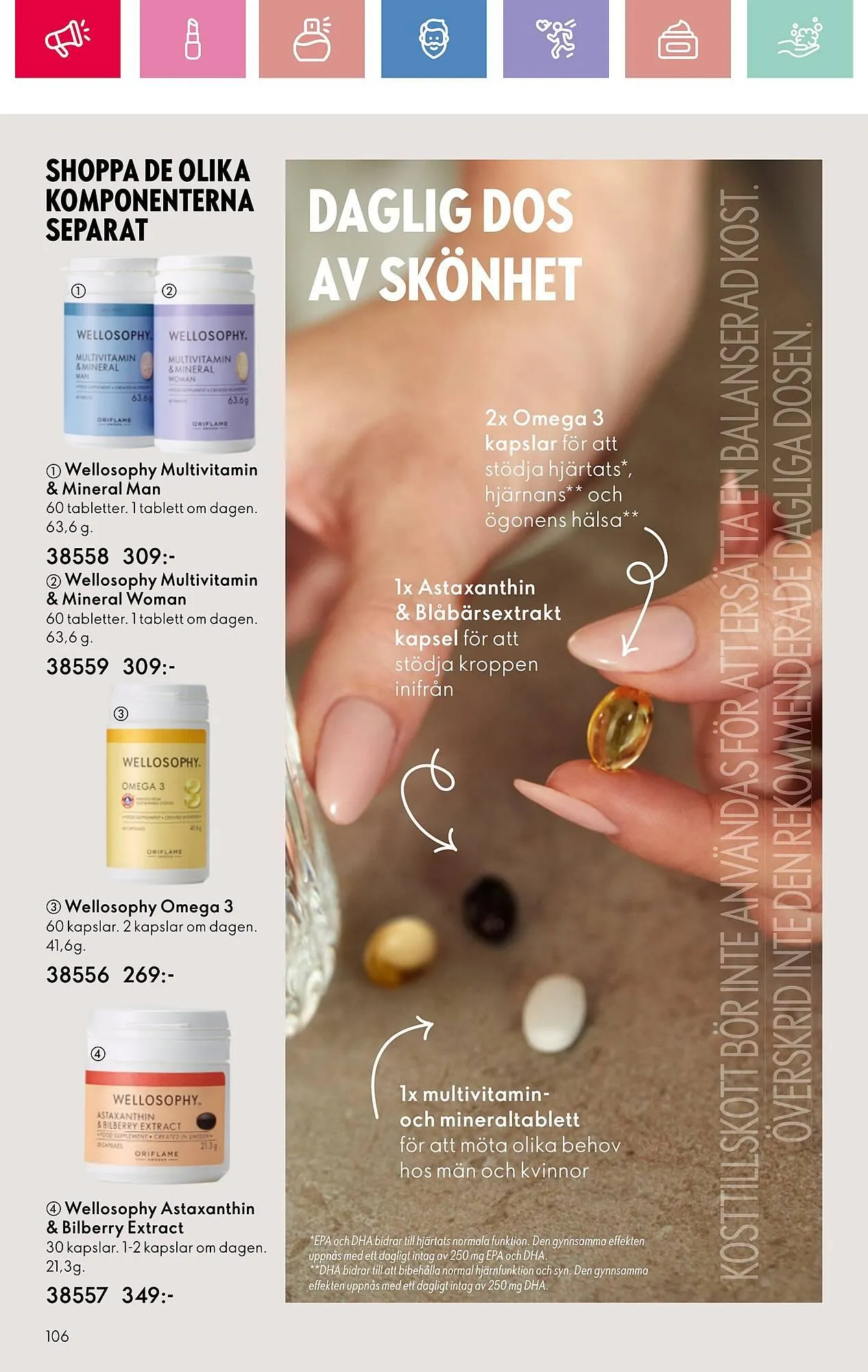Oriflame reklamblad från 26 januari till 15 februari 2025 - Reklamblad sidor 106