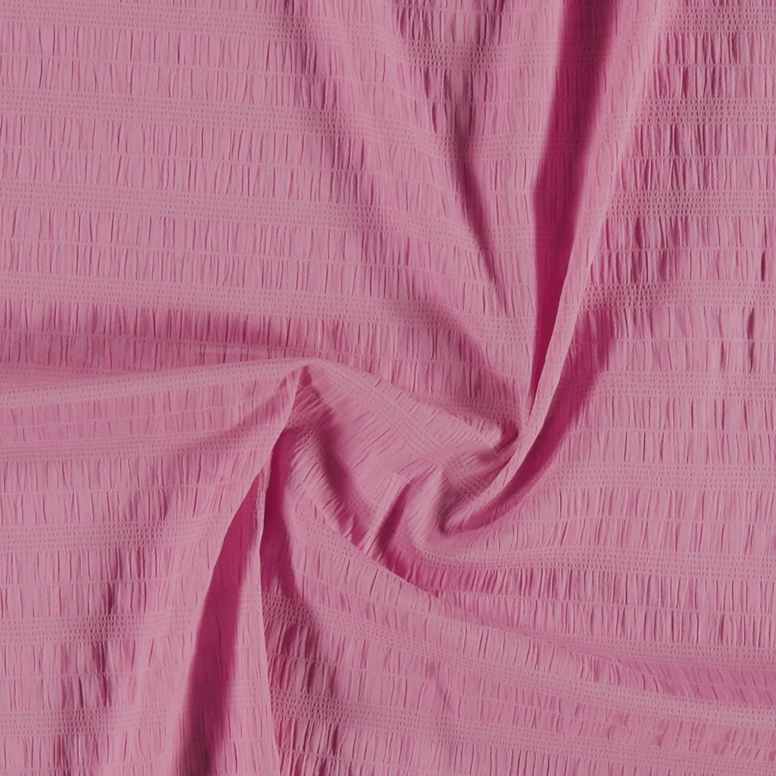 Vävd smock ljus cerise