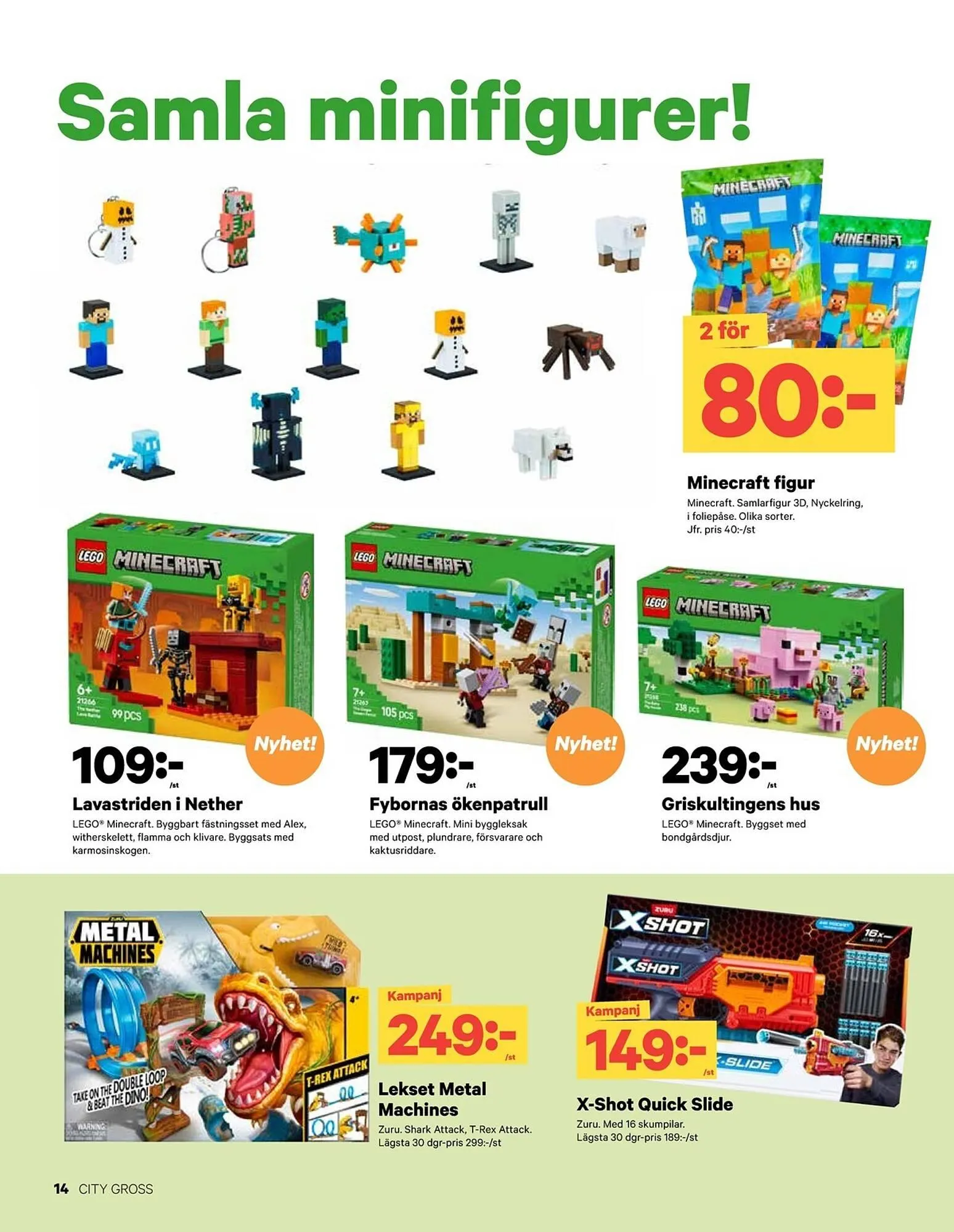 City Gross reklamblad från 6 oktober till 2 november 2025 - Reklamblad sidor 14