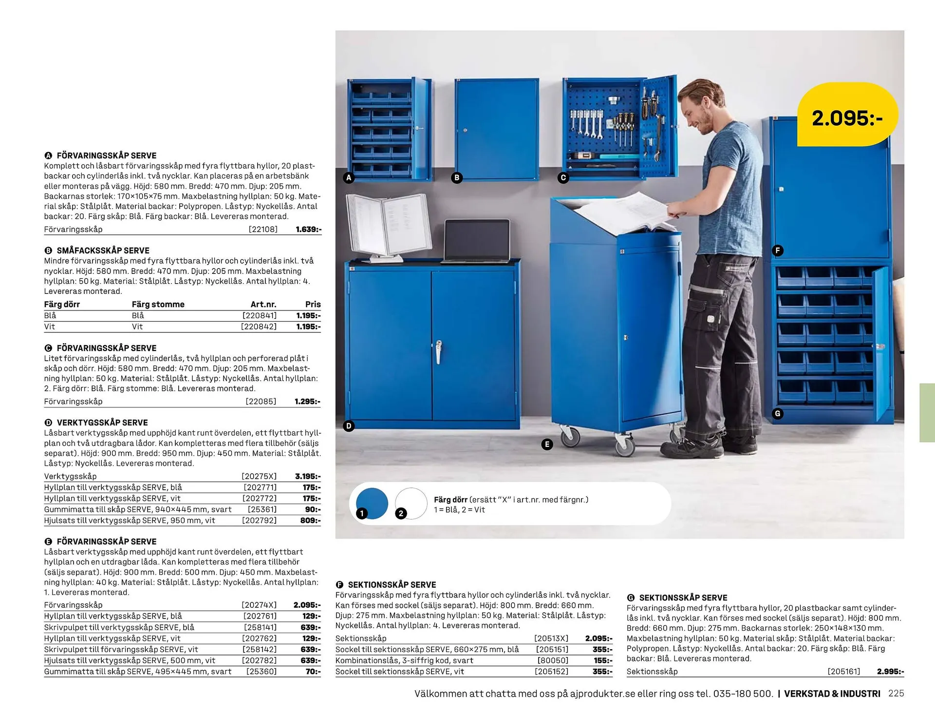 AJ Produkter reklamblad från 1 januari till 31 december 2025 - Reklamblad sidor 225