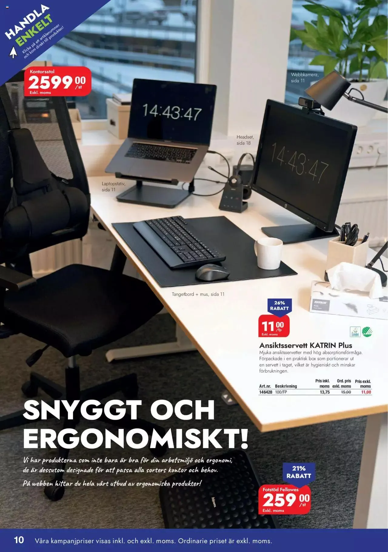 Staples - Lyreco INSPIRATION #1 2023 från 13 mars till 31 december 2023 - Reklamblad sidor 10
