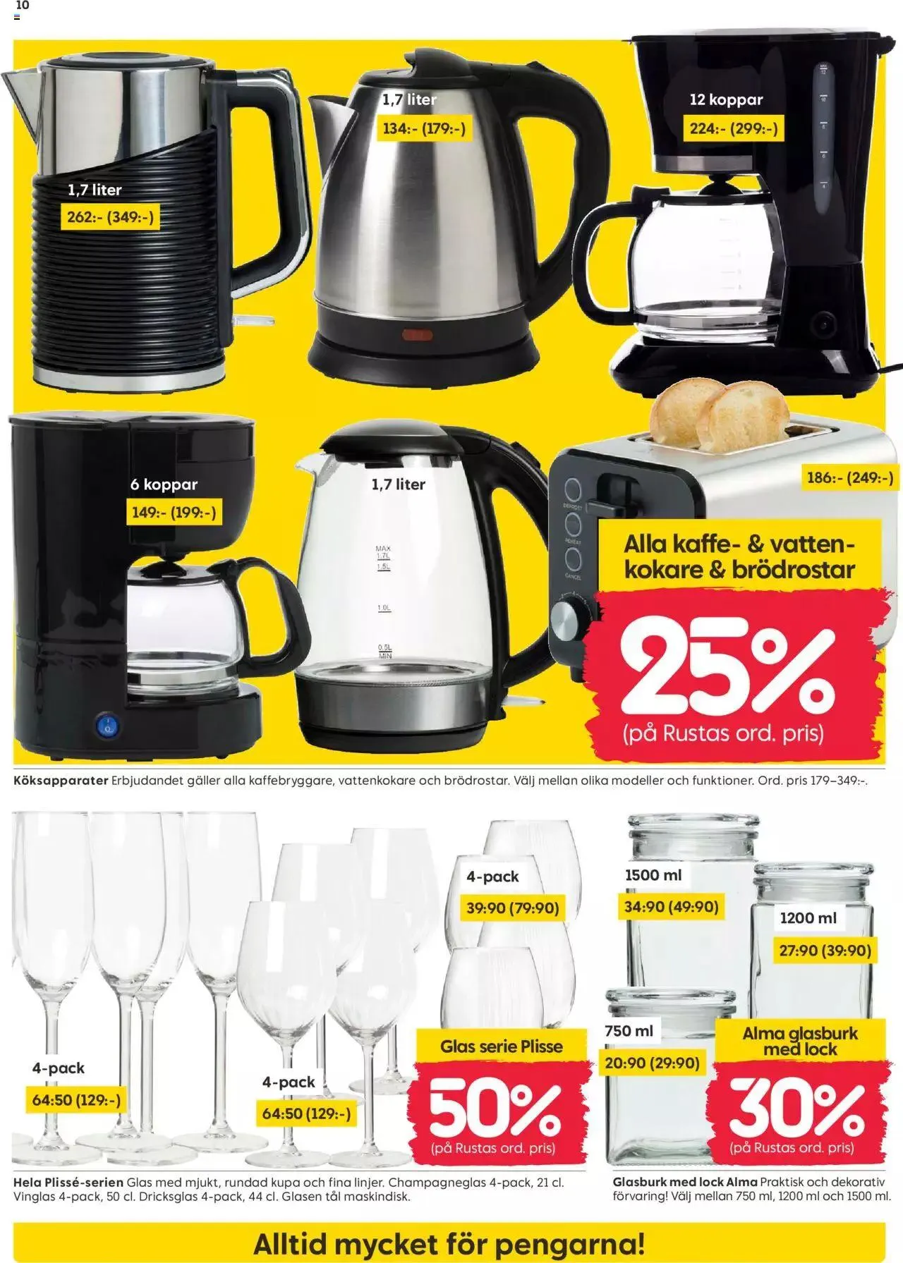 Rusta - erbjudanden från 25 september till 1 oktober 2023 - Reklamblad sidor 10
