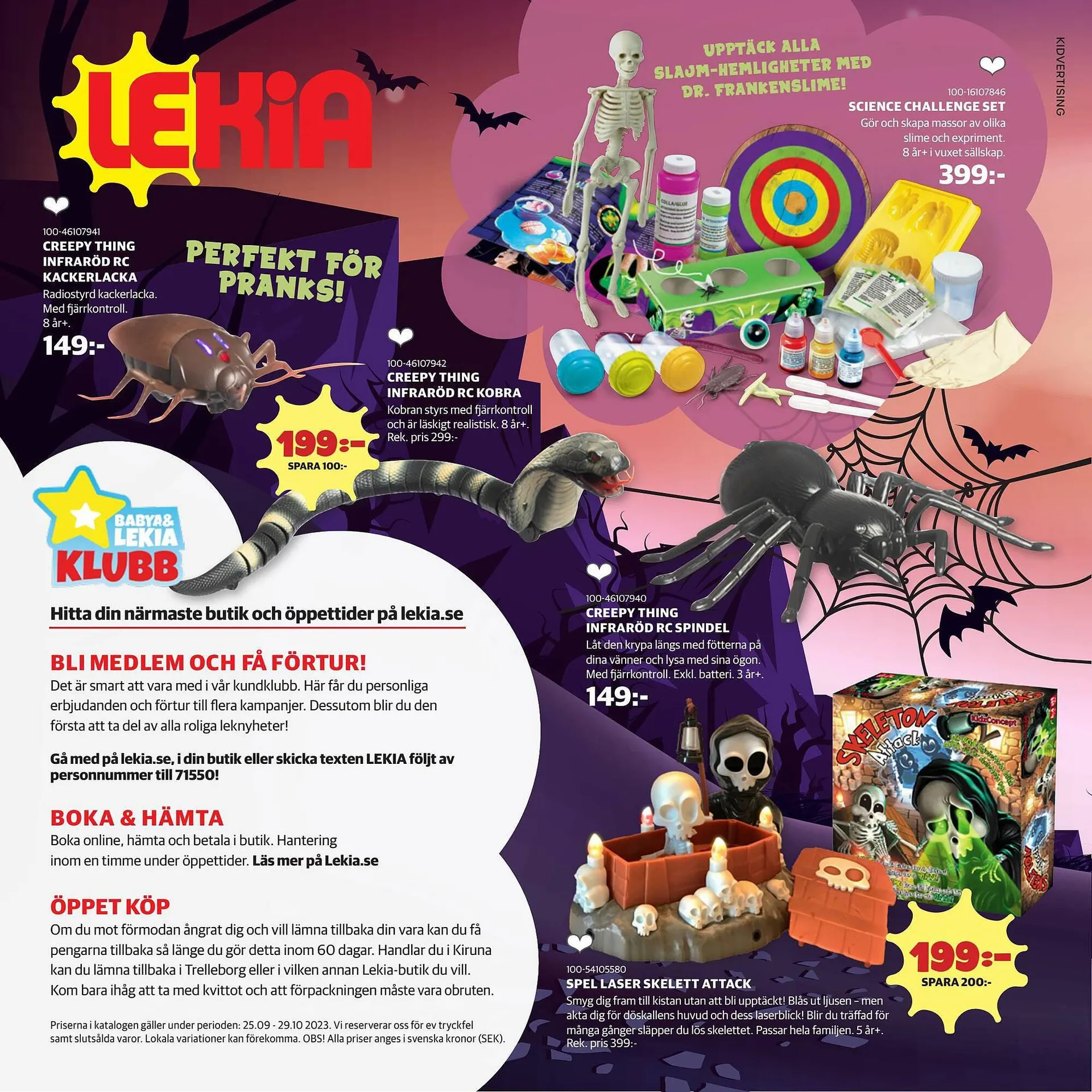 Lekia reklamblad från 9 oktober till 29 oktober 2023 - Reklamblad sidor 12