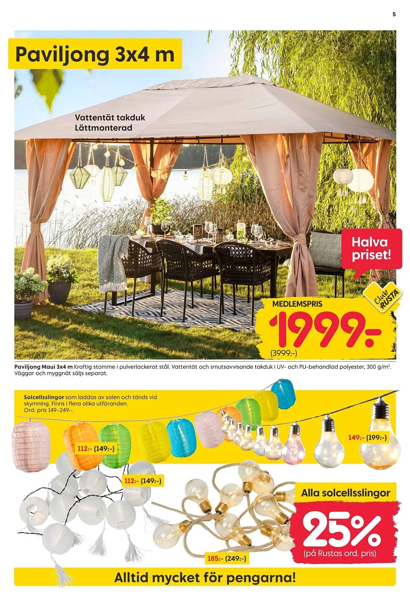 Rusta reklamblad från 19 maj till 25 maj 2025 - Reklamblad sidor 5