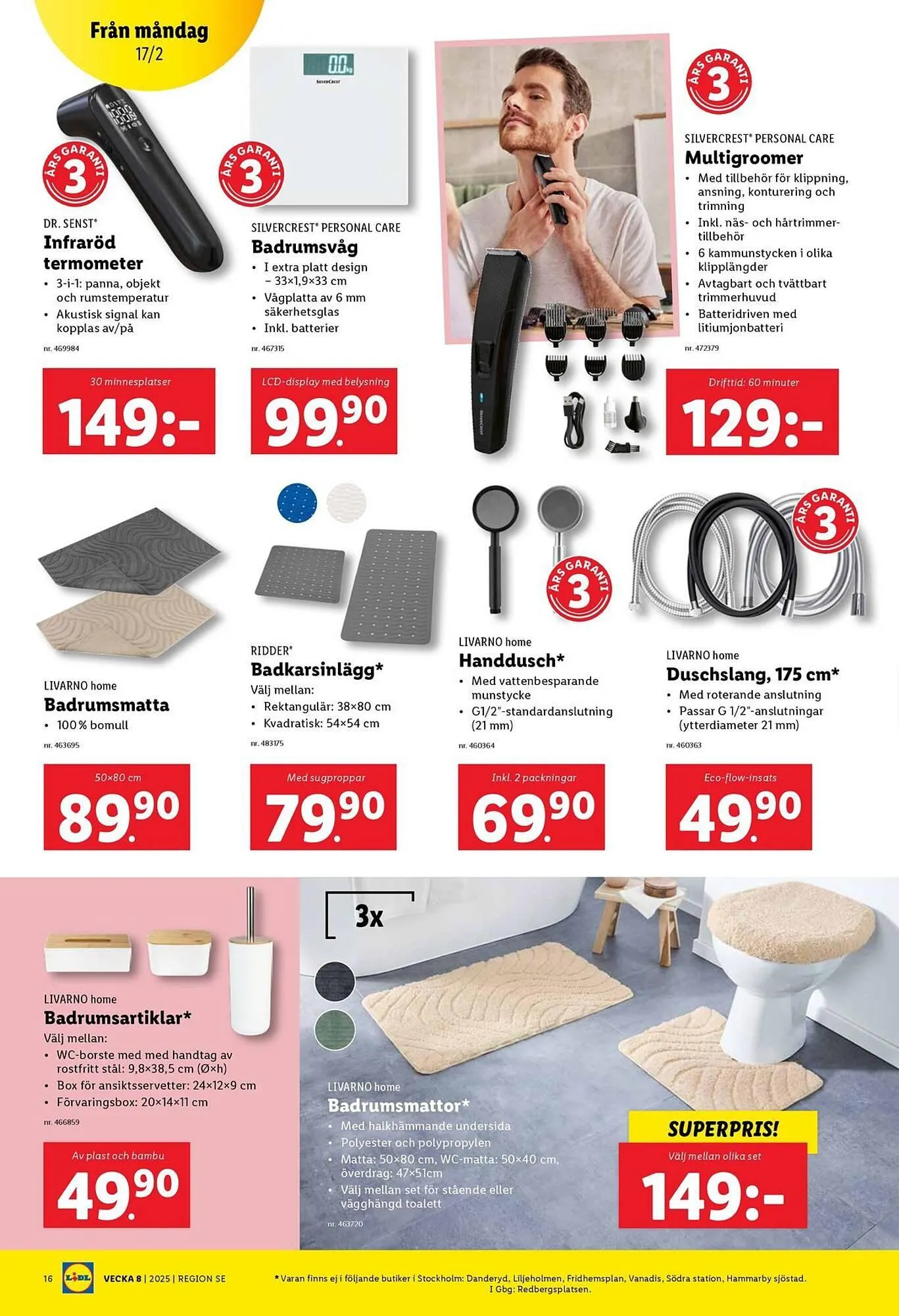 Lidl reklamblad från 17 februari till 23 februari 2025 - Reklamblad sidor 17