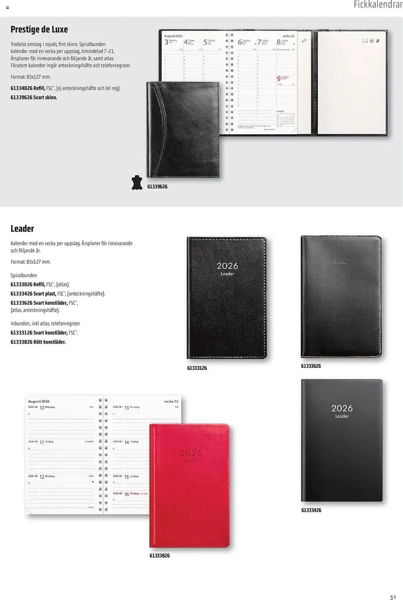 Office Depot reklamblad från 8 september till 30 april 2026 - Reklamblad sidor 35