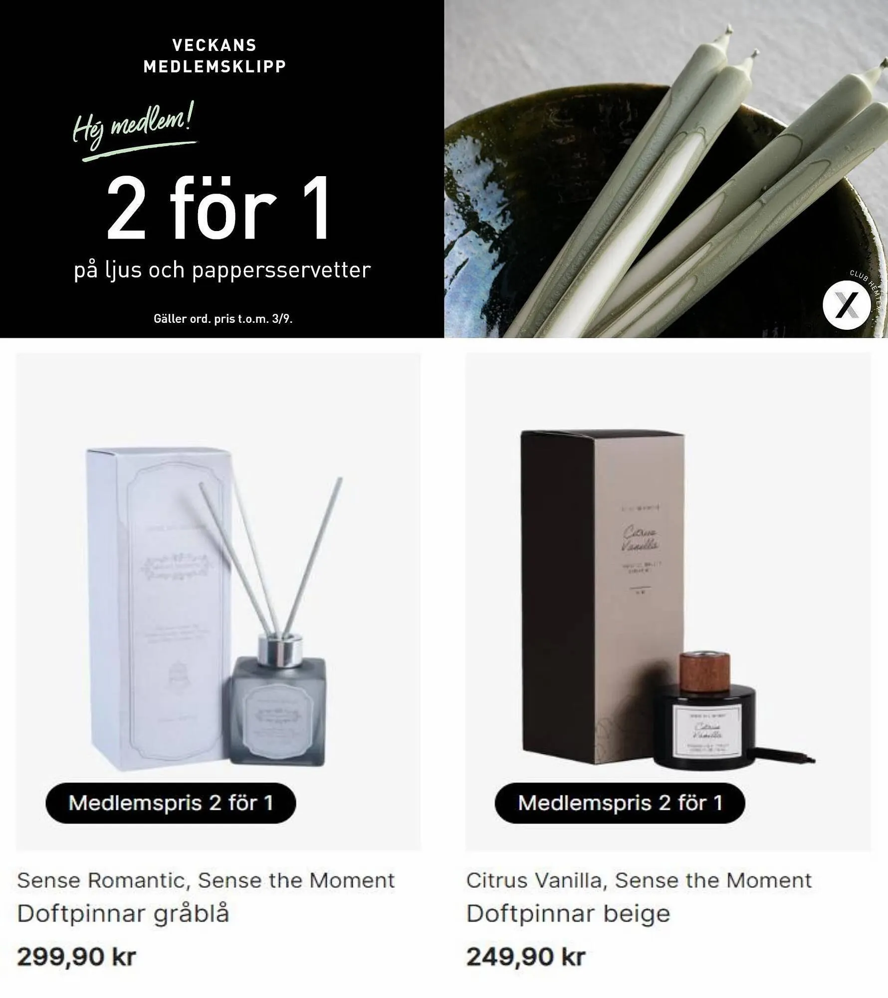 Hemtex reklamblad från 3 september till 10 september 2023 - Reklamblad sidor 6