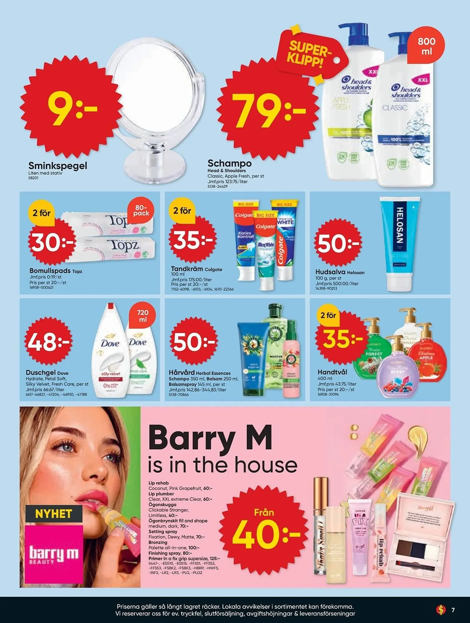 DollarStore annonsblad från 27 oktober till 2 november 2025 - Reklamblad sidor 7